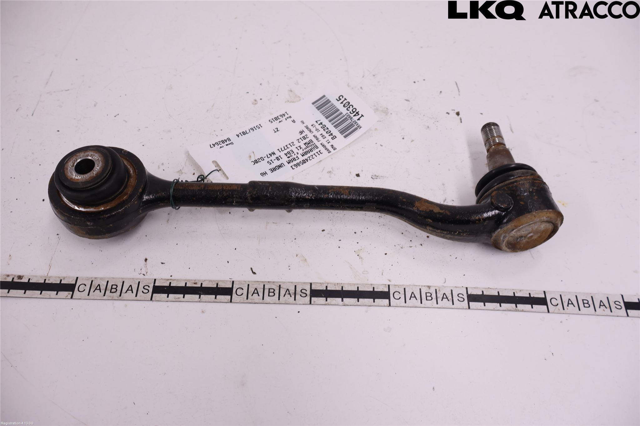 BMW X1 E84 10-15 Bærearm Foran Høyre Nedre