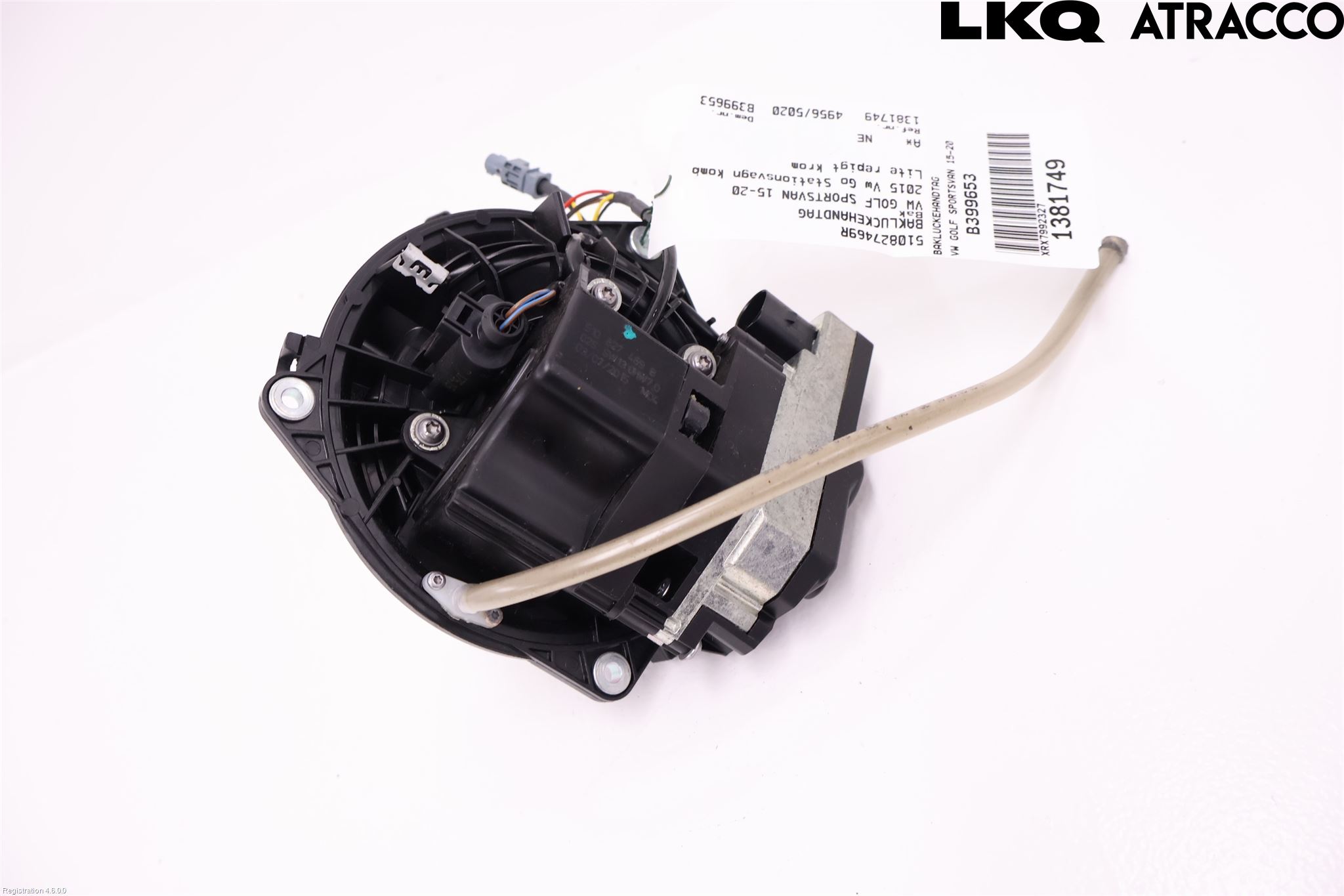 Volkswagen VW GOLF SPORTSVAN 15-20 Bakluke Handtak Ytre