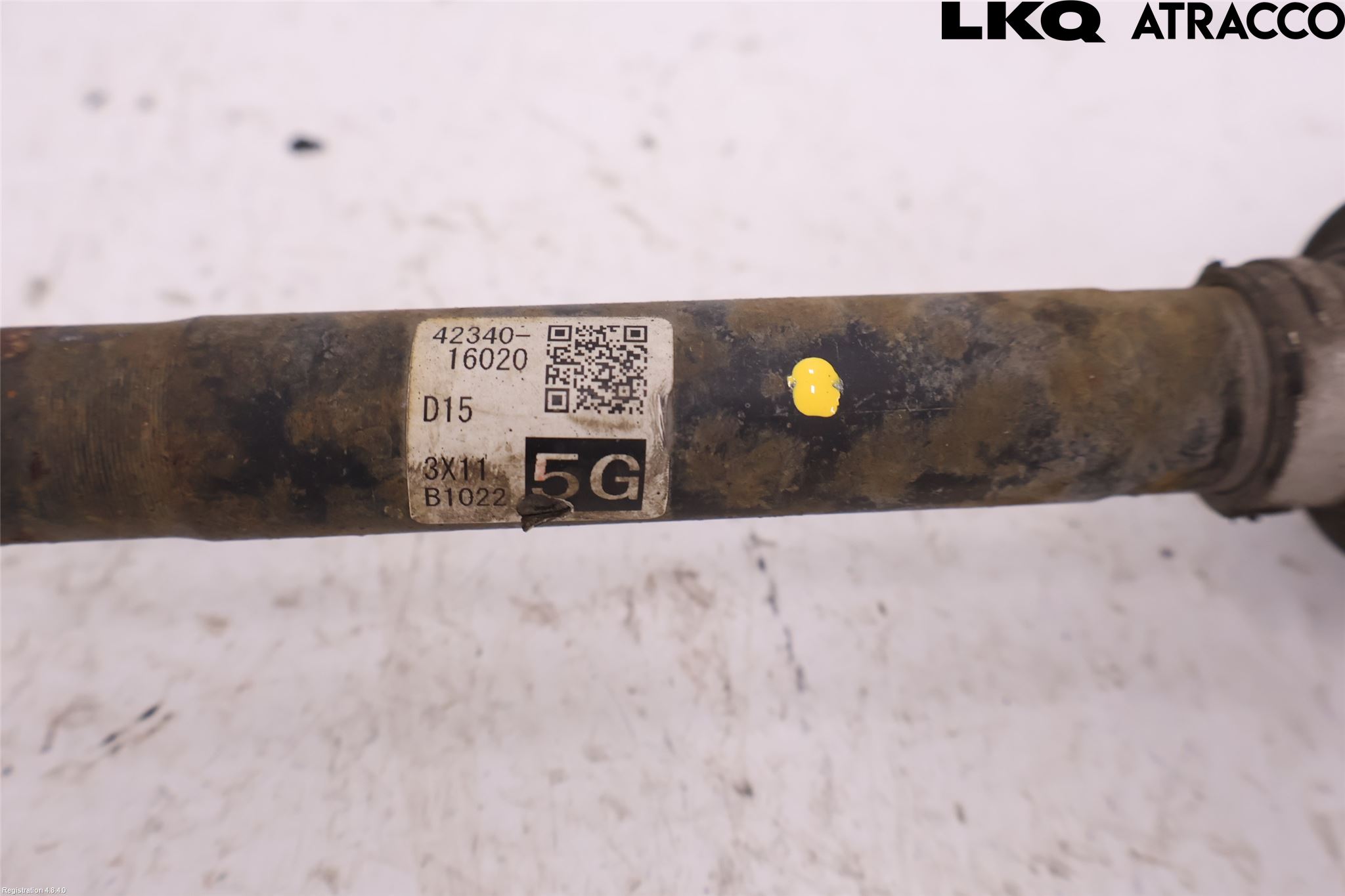 Toyota COROLLA CROSS XG10 22- Drivaksel Bak Kompl Høyre
