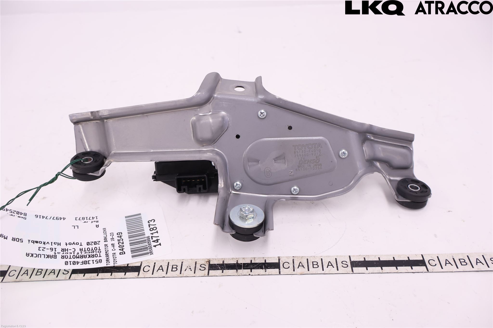 Toyota C-HR 16-23 Viskermotor Bakluke