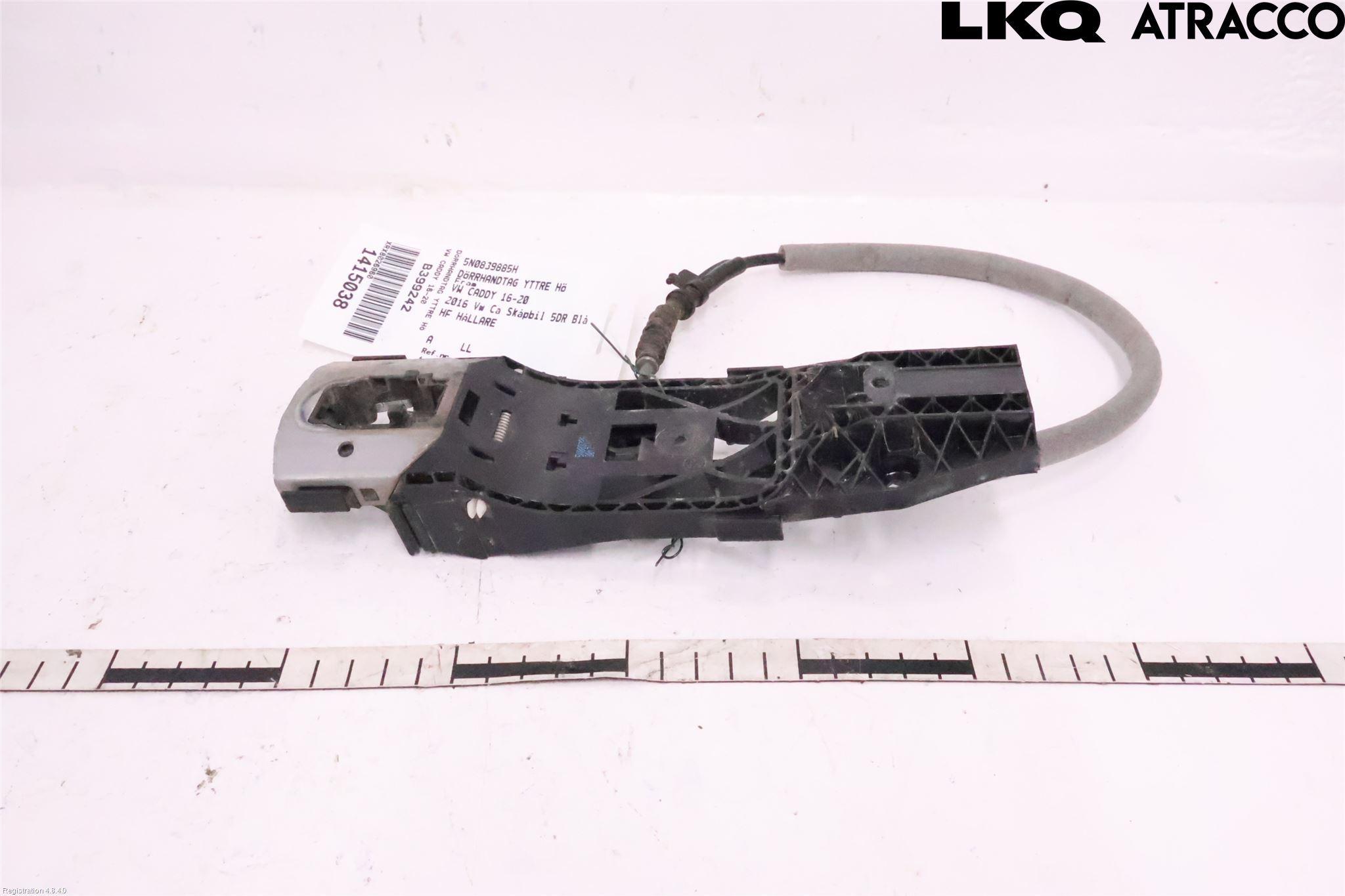 Volkswagen VW CADDY 16-20 Dørhandtak Ytre Høyre