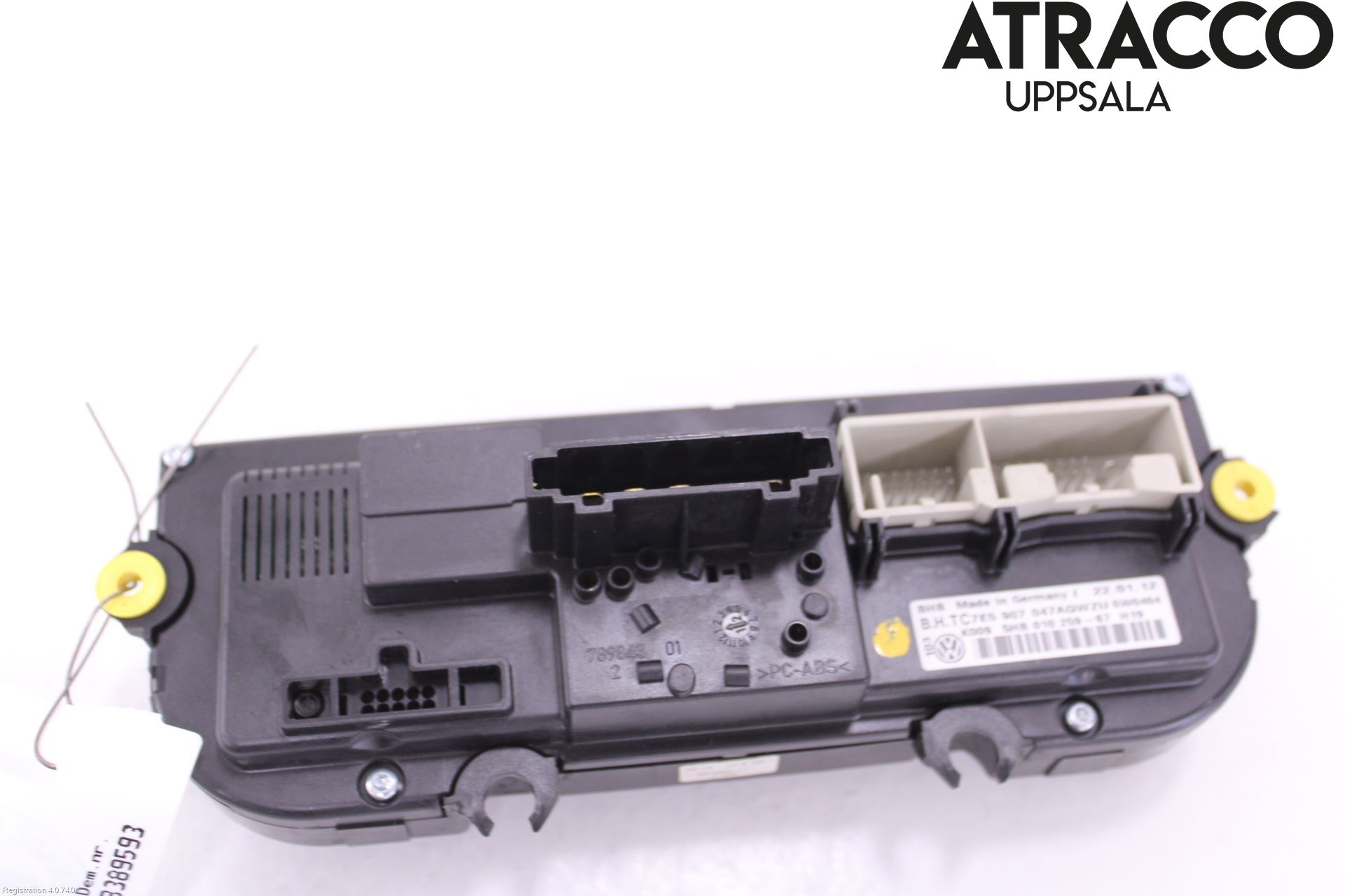 Volkswagen VW TRANSP/CARAVELLE (T5) 04-15 Varme Ac Betjening-Display