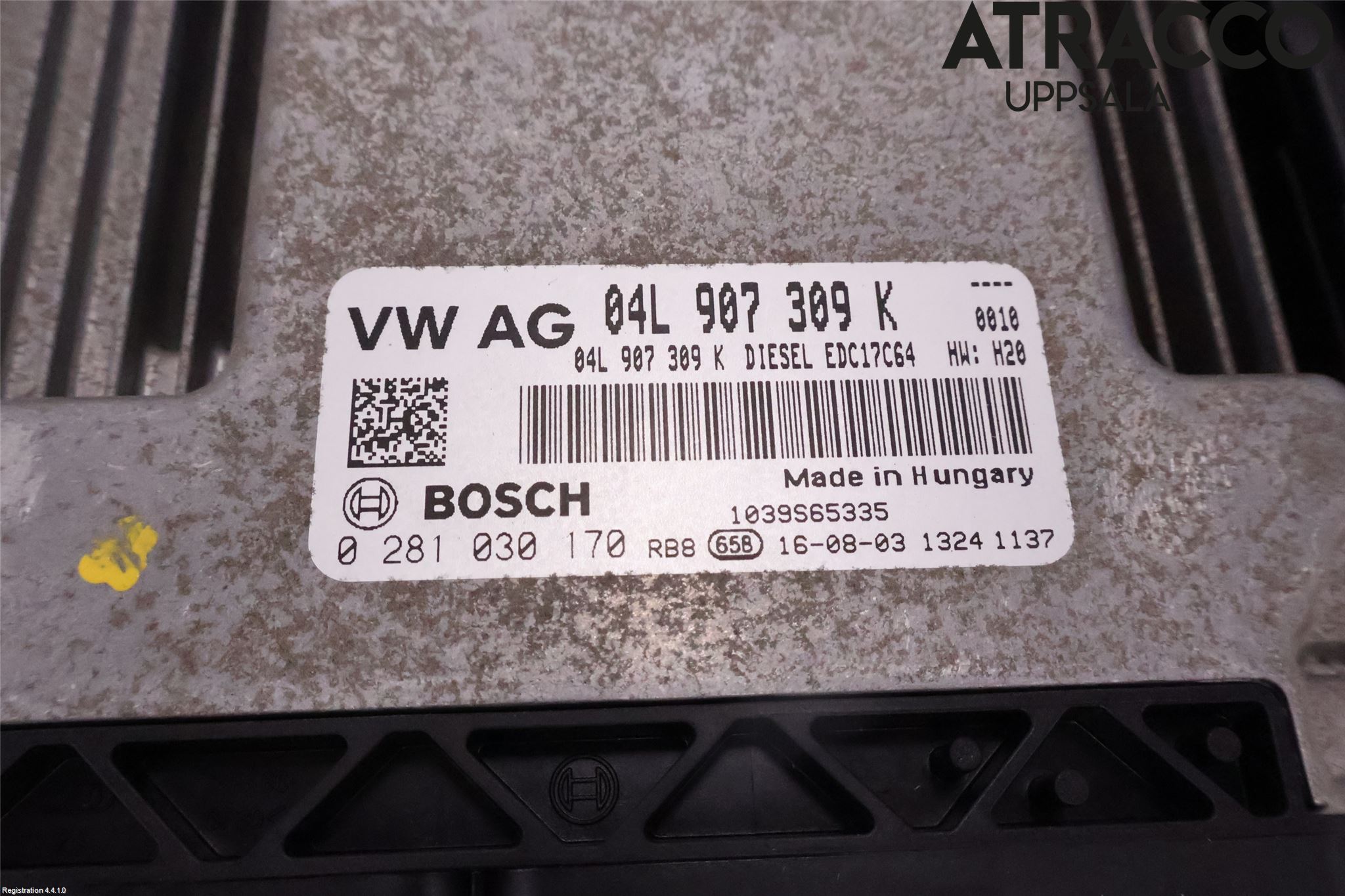 Volkswagen VW CADDY 16-20 Styreenhet Dieselpumpe