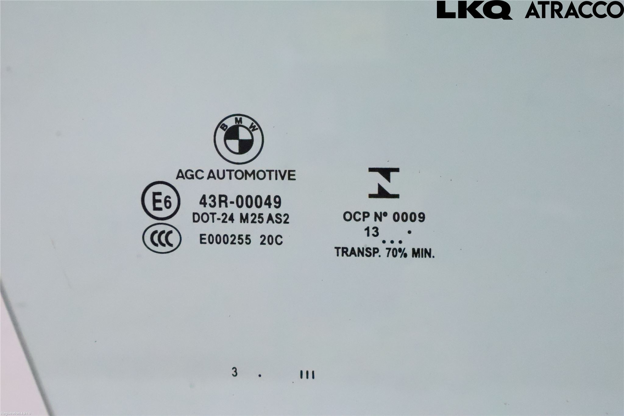 BMW X1 E84 10-15 Dørrute Foran Høyre 4 Dørs