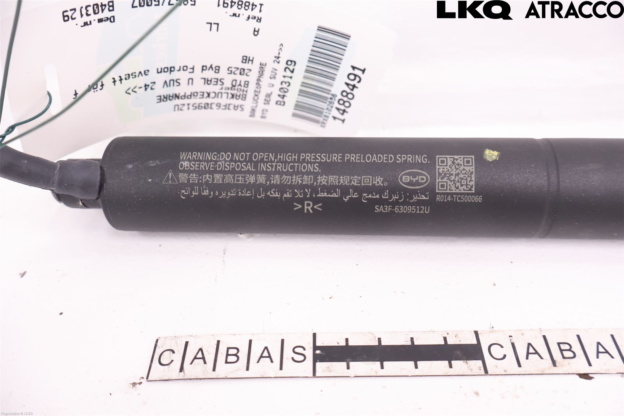 BYD SEAL U 24- Baklukeåpner Automatisk