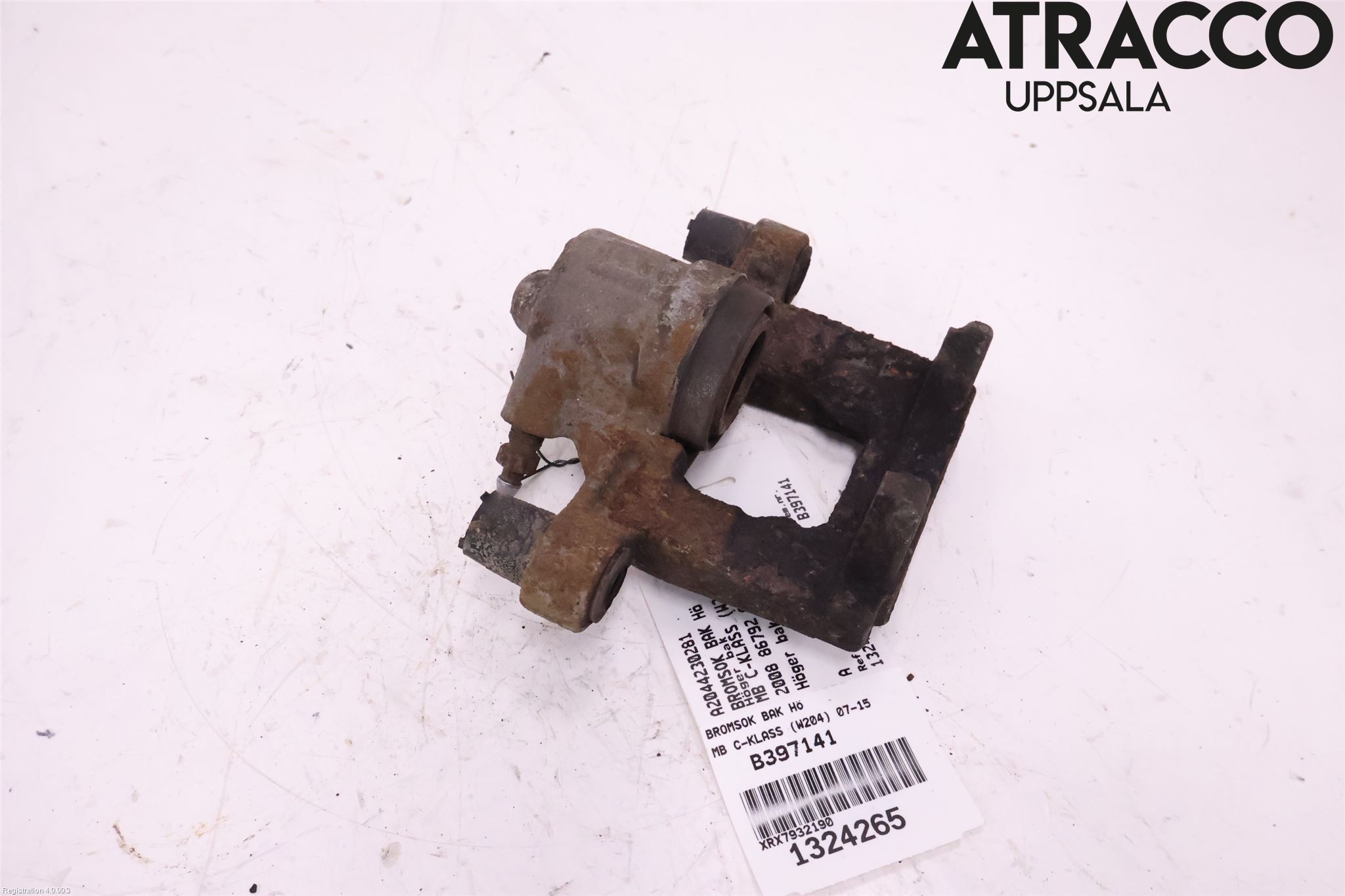 Mercedes-Benz MB C-KLASS (W204) 07-15 Bremsecaliper Bak Høyre
