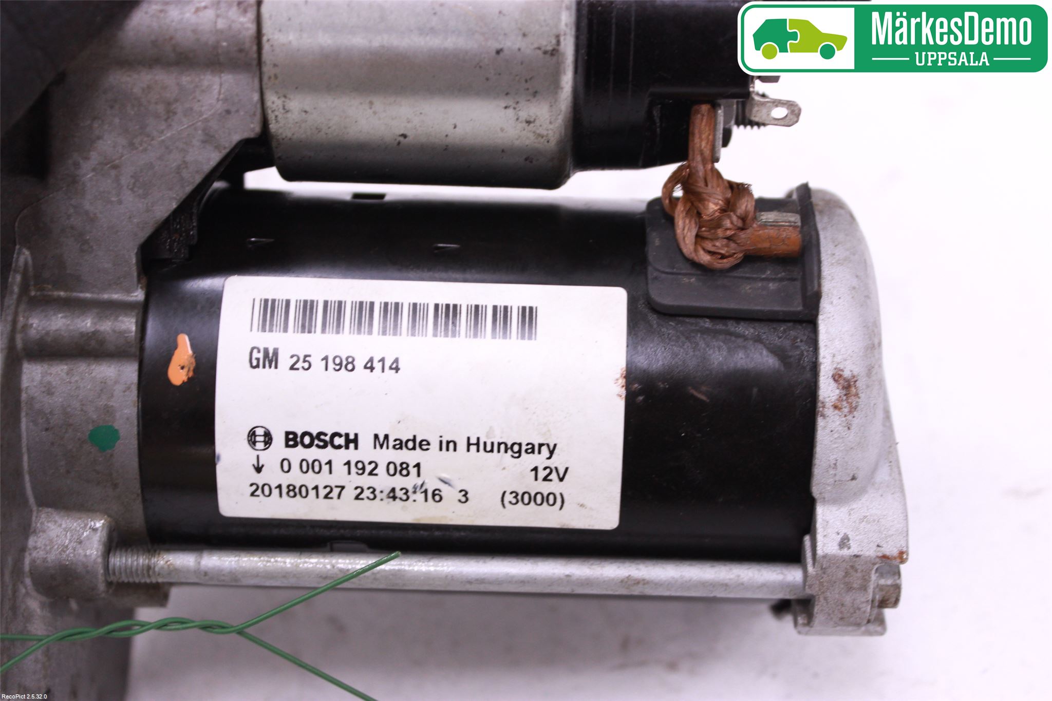 Opel CORSA E 15-19 Startmotor