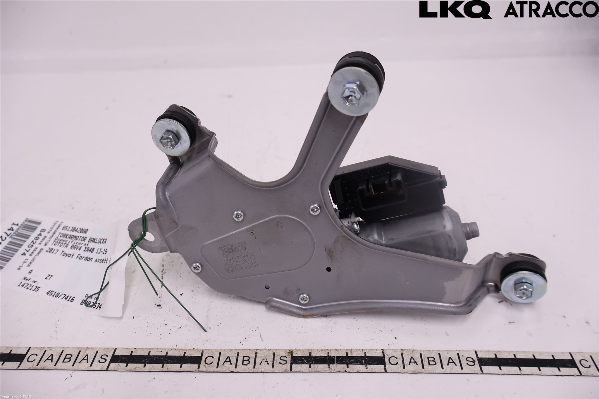 Toyota RAV4 13-18 Viskermotor Bakluke
