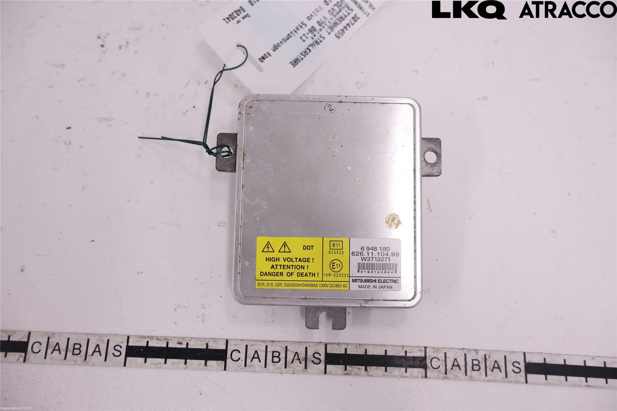 Volvo V70 08-13 Styreenhet Xenon