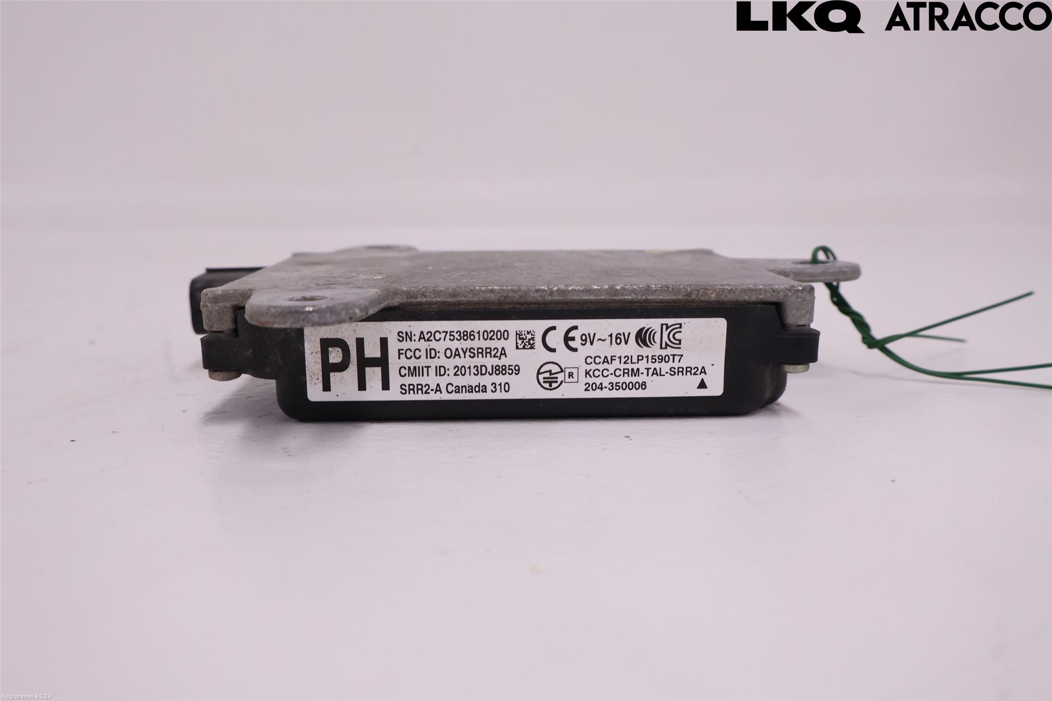Toyota PRIUS (ZVW50) 16-21 Sensor Kollisjonsbeskyttelse