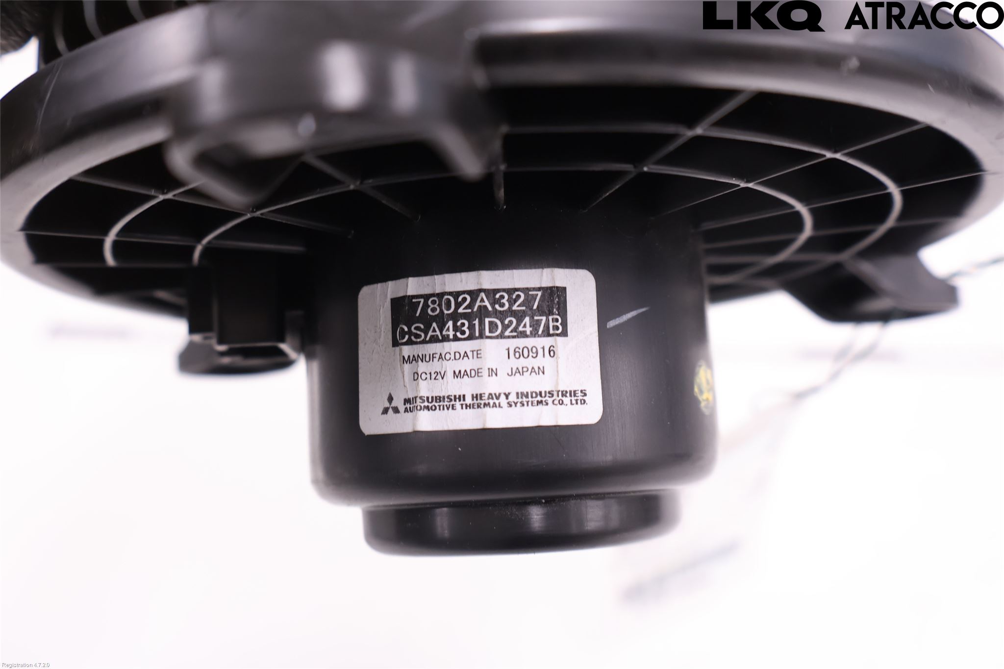 Mitsubishi OUTLANDER 13-21 Varmeapparat Viftemotor