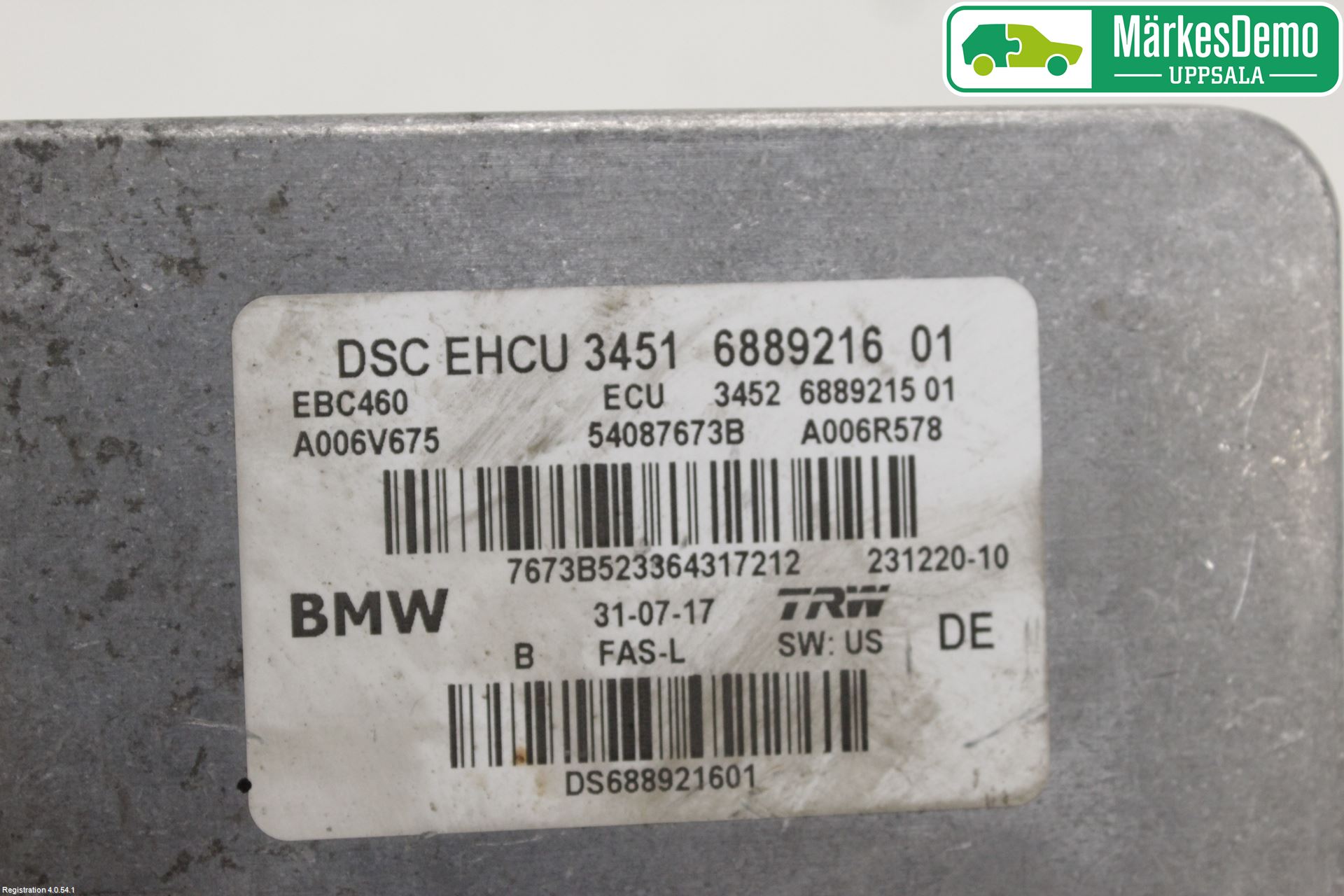 BMW 5 G30/G31/F90 17-23 Abs Hydraulikkaggregat
