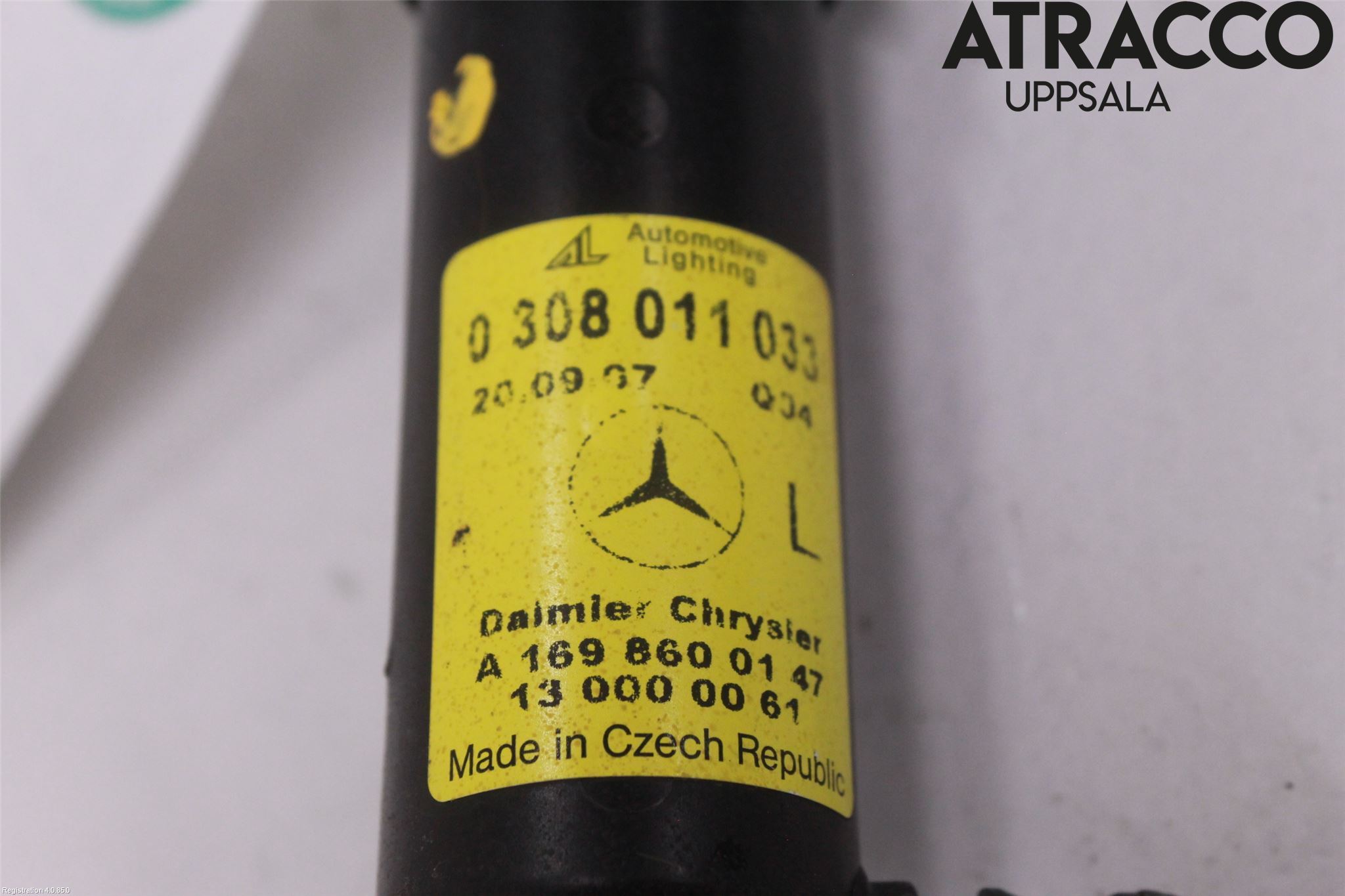 Mercedes-Benz MB A-KLASS (W169) 04-12 Spylerdyse Frontlykter