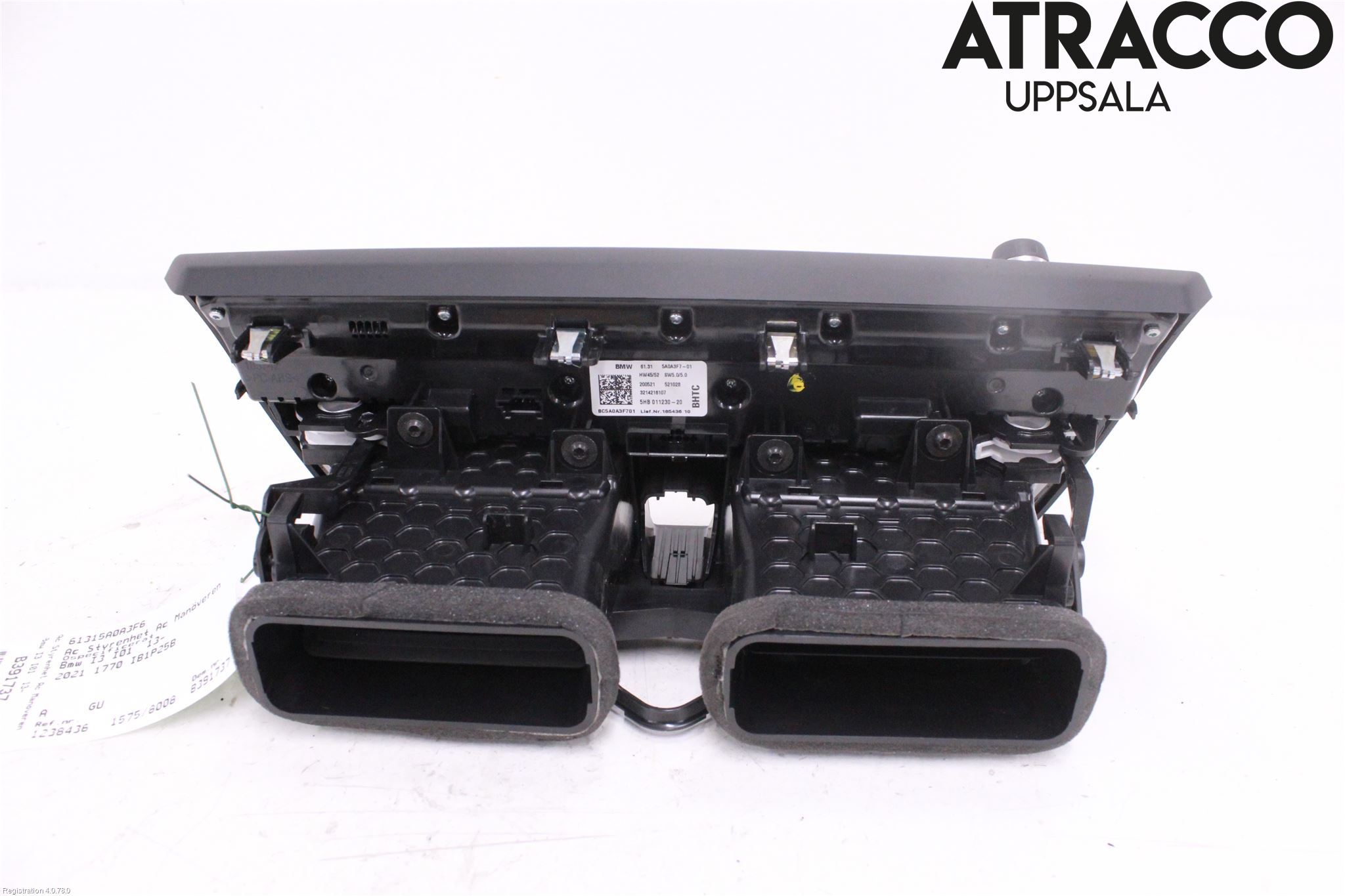 BMW i3 I01 13-22 Varme Ac Betjening-Display