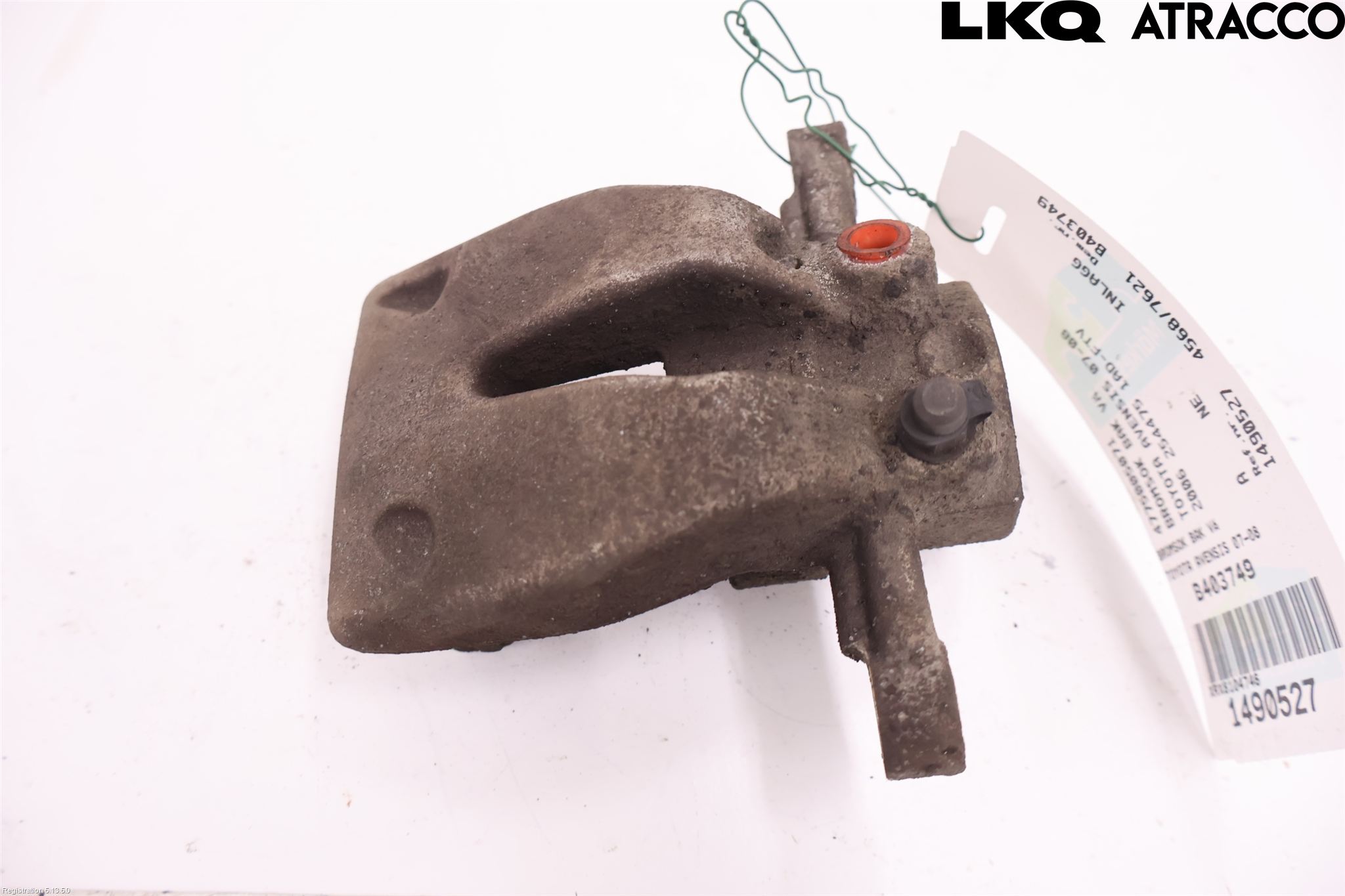 Toyota AVENSIS 07-08 Bremsecaliper Bak Venstre
