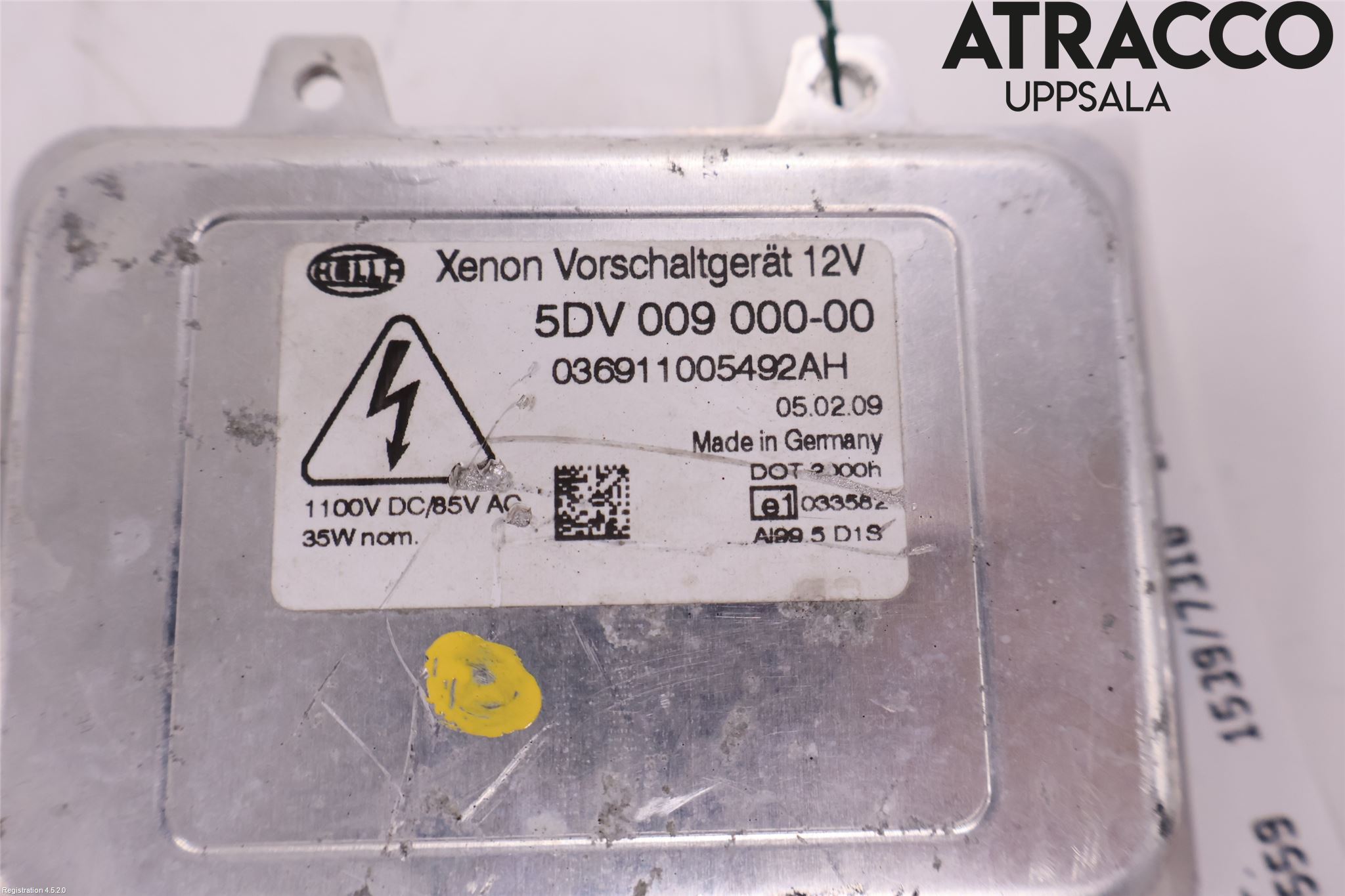 BMW 5 E60/61 Sed/Tou 02-10 Styreenhet Xenon