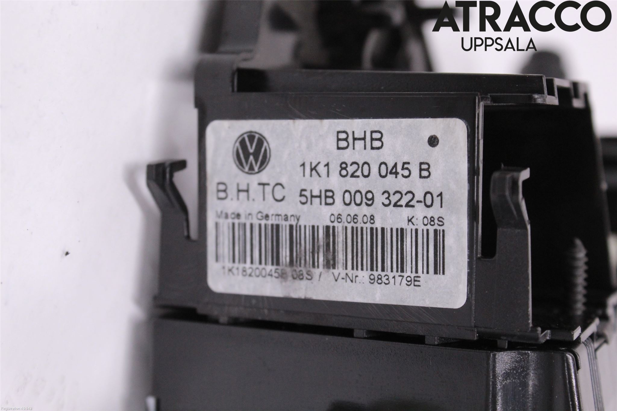 Volkswagen VW GOLF V 04-09 Varme Ac Betjening-Display
