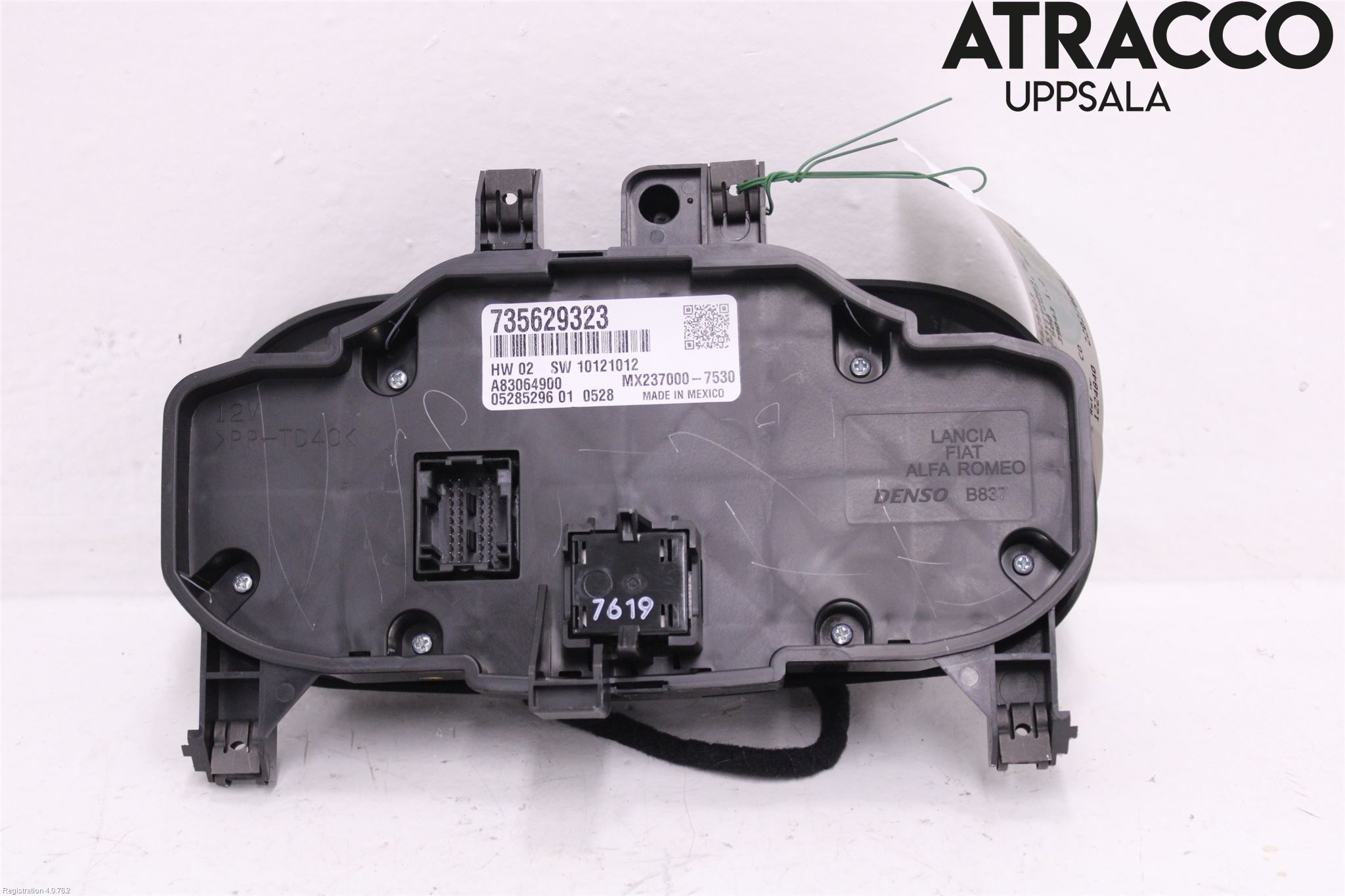 Fiat 500 07- Varme Ac Betjening-Display