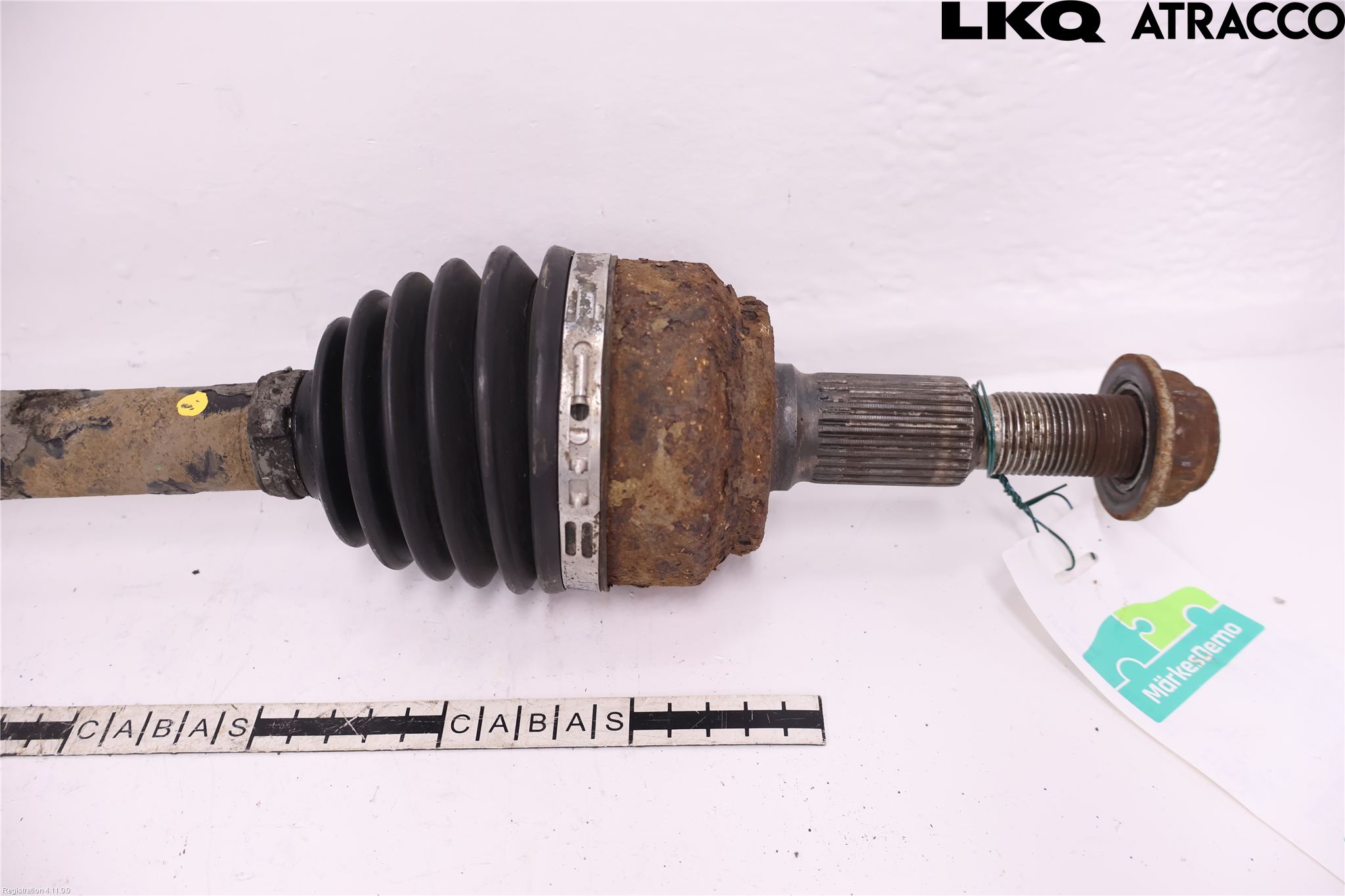Jeep GRAND CHEROKEE 05-10 Drivaksel Foran Kompl Venstre