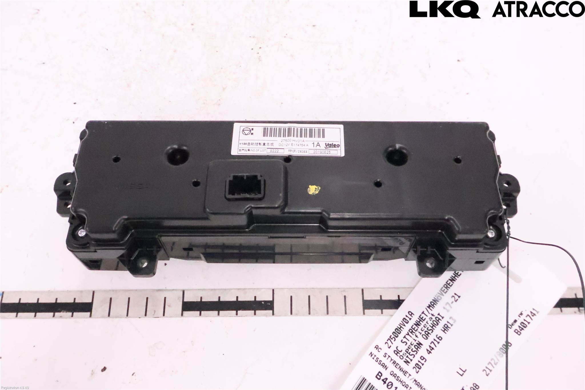 Nissan QASHQAI 17-21 Varme Ac Betjening-Display