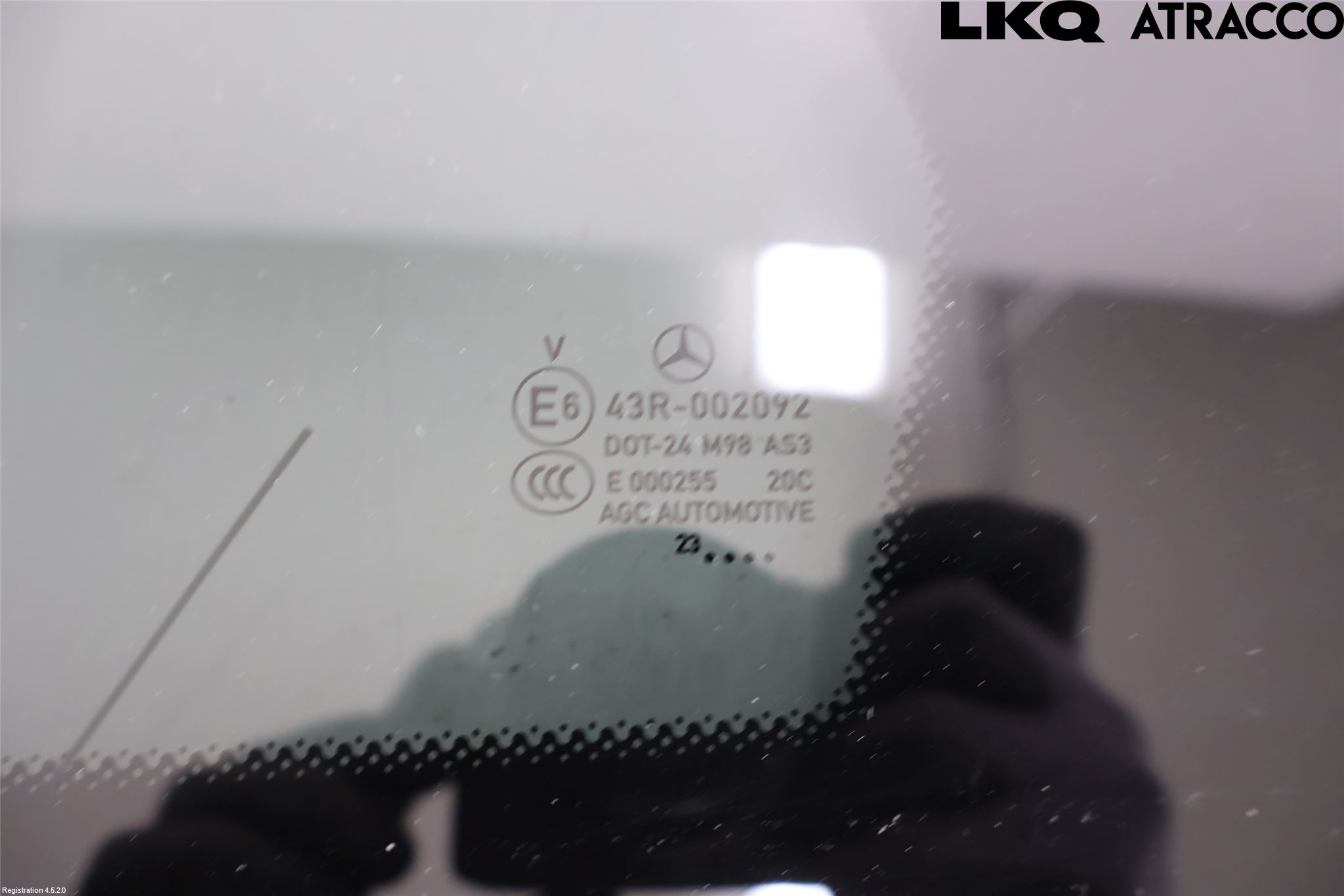 Mercedes-Benz MB GLC-KLASS (X254) 22- Dørrute Bak Vens Trekant 4D