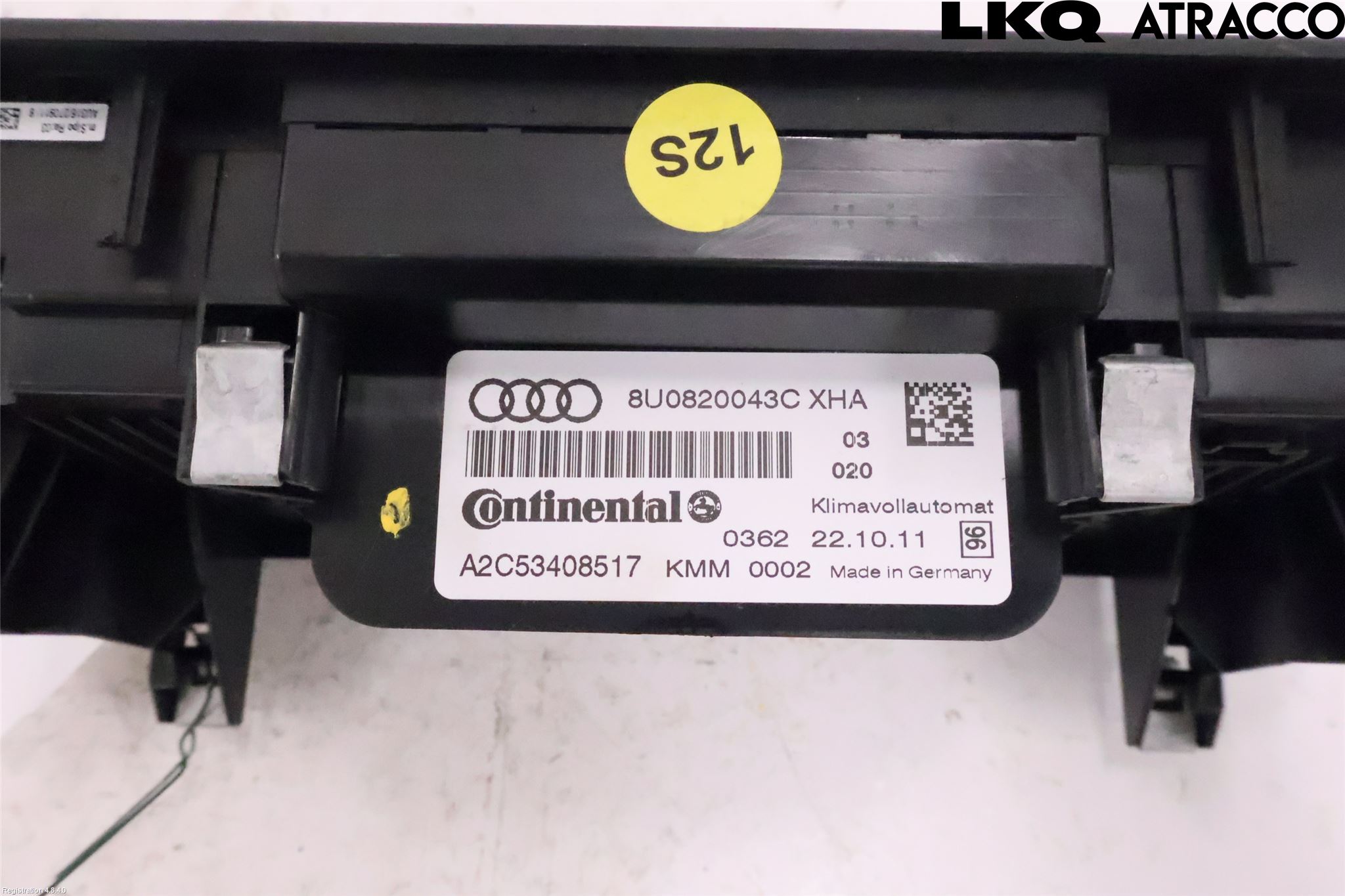 Audi Q3 8U 12-18 Varme Ac Betjening-Display
