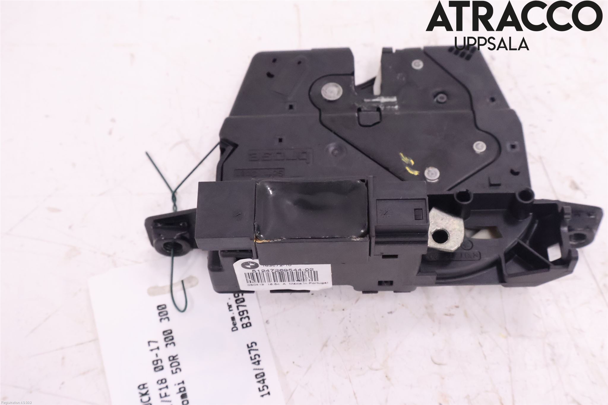 BMW 5 F10/F11/F18 09-17 Bakluke-Lokk Låsekasse