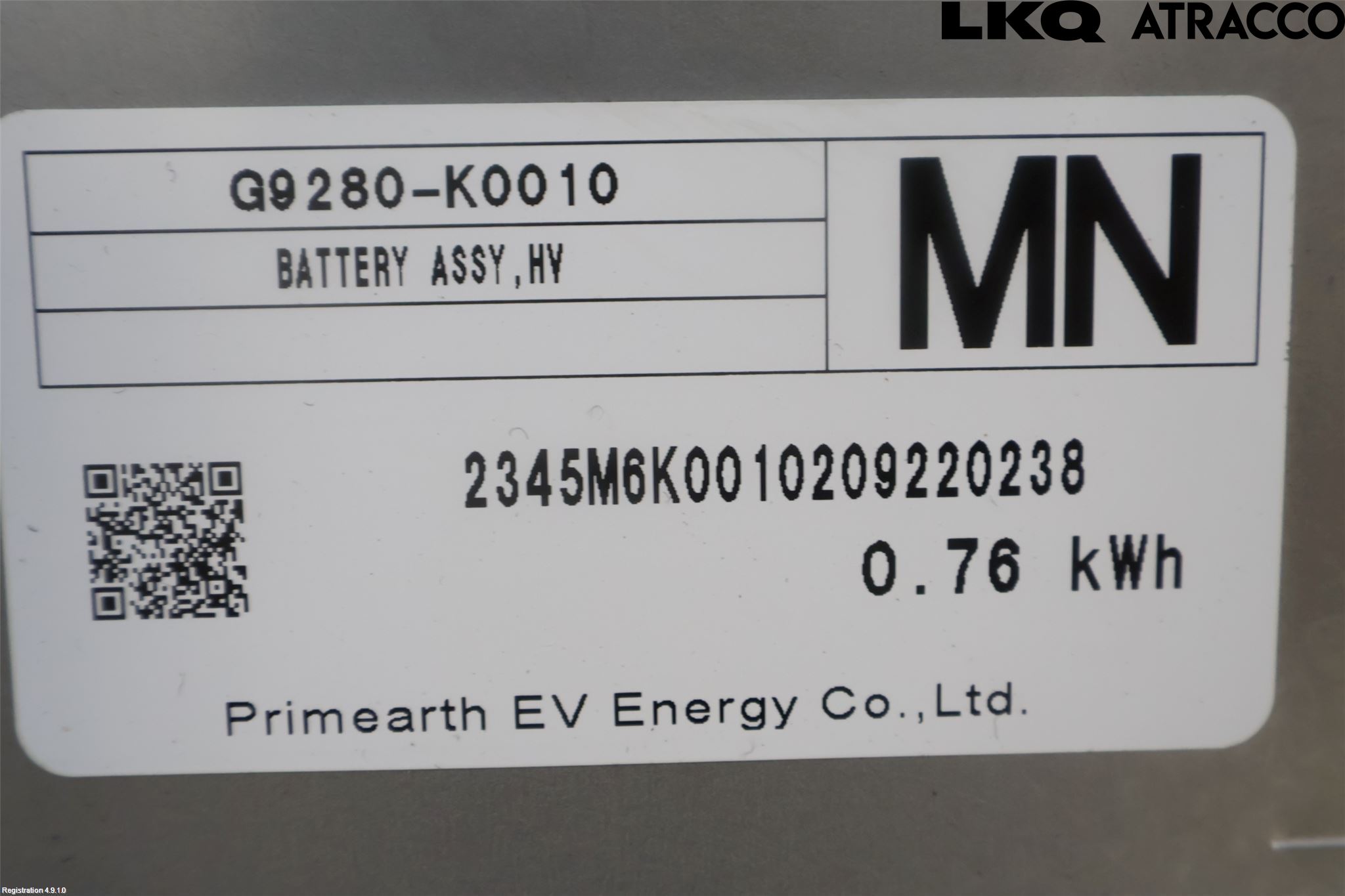 Toyota YARIS XP21 20- Hybrid Batteri