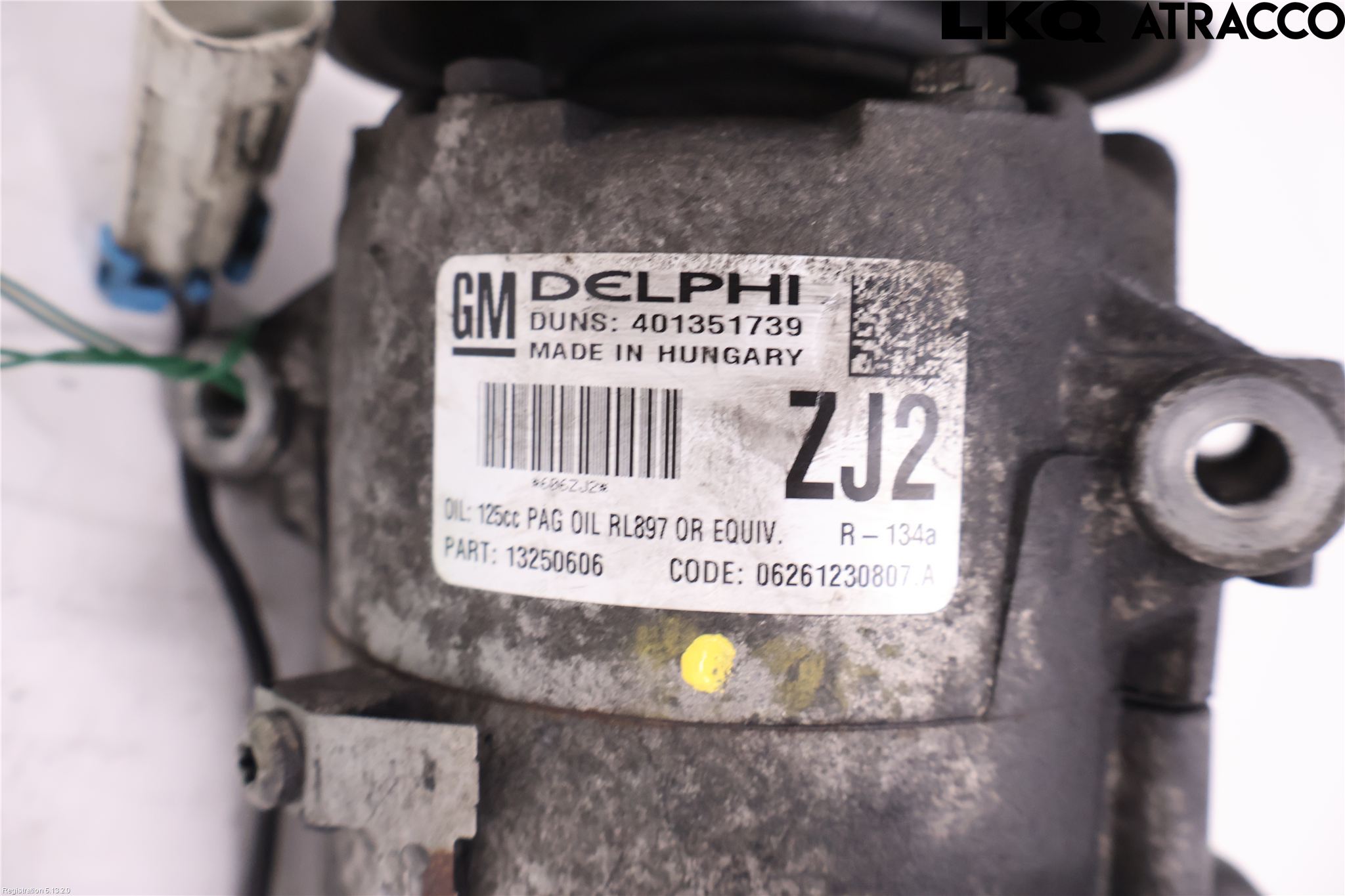 Opel ASTRA J 10-15 Varme Ac Kompressor