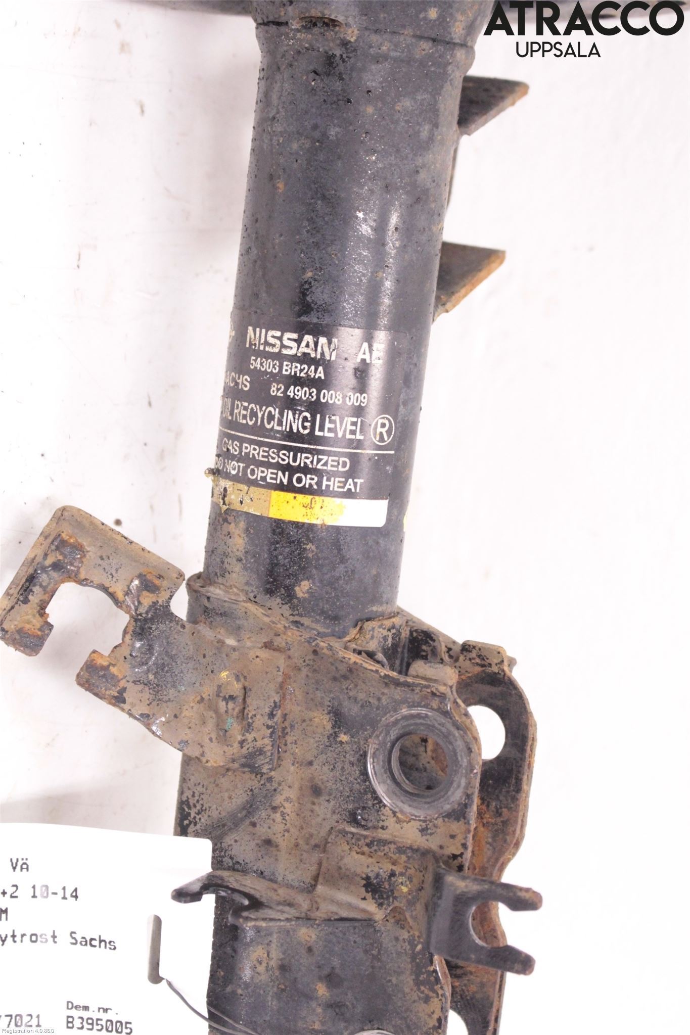 Nissan QASHQAI+2  10-14 Fjærbein Foran Venstre