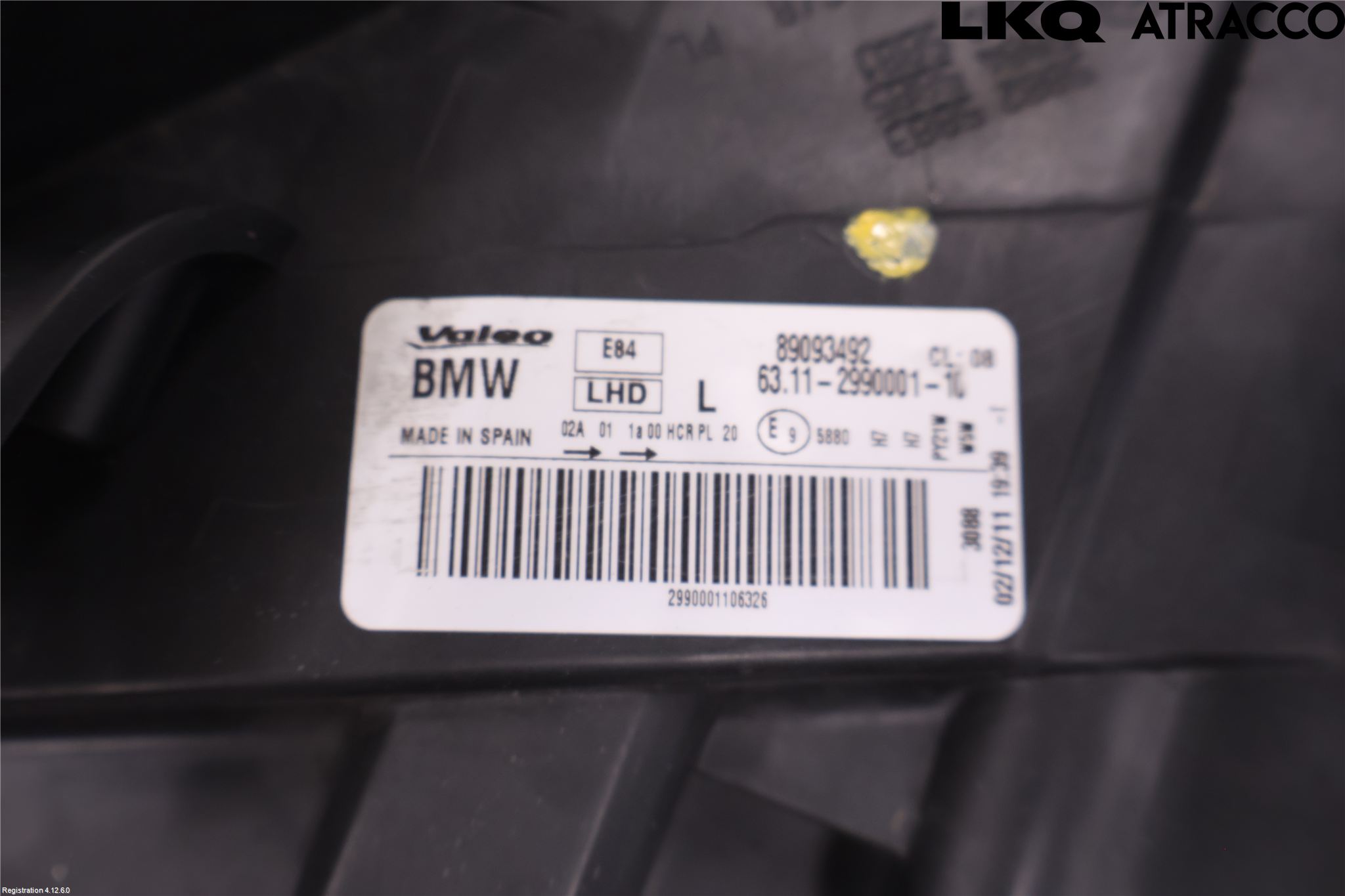 BMW X1 E84 10-15 Frontlykt Venstre