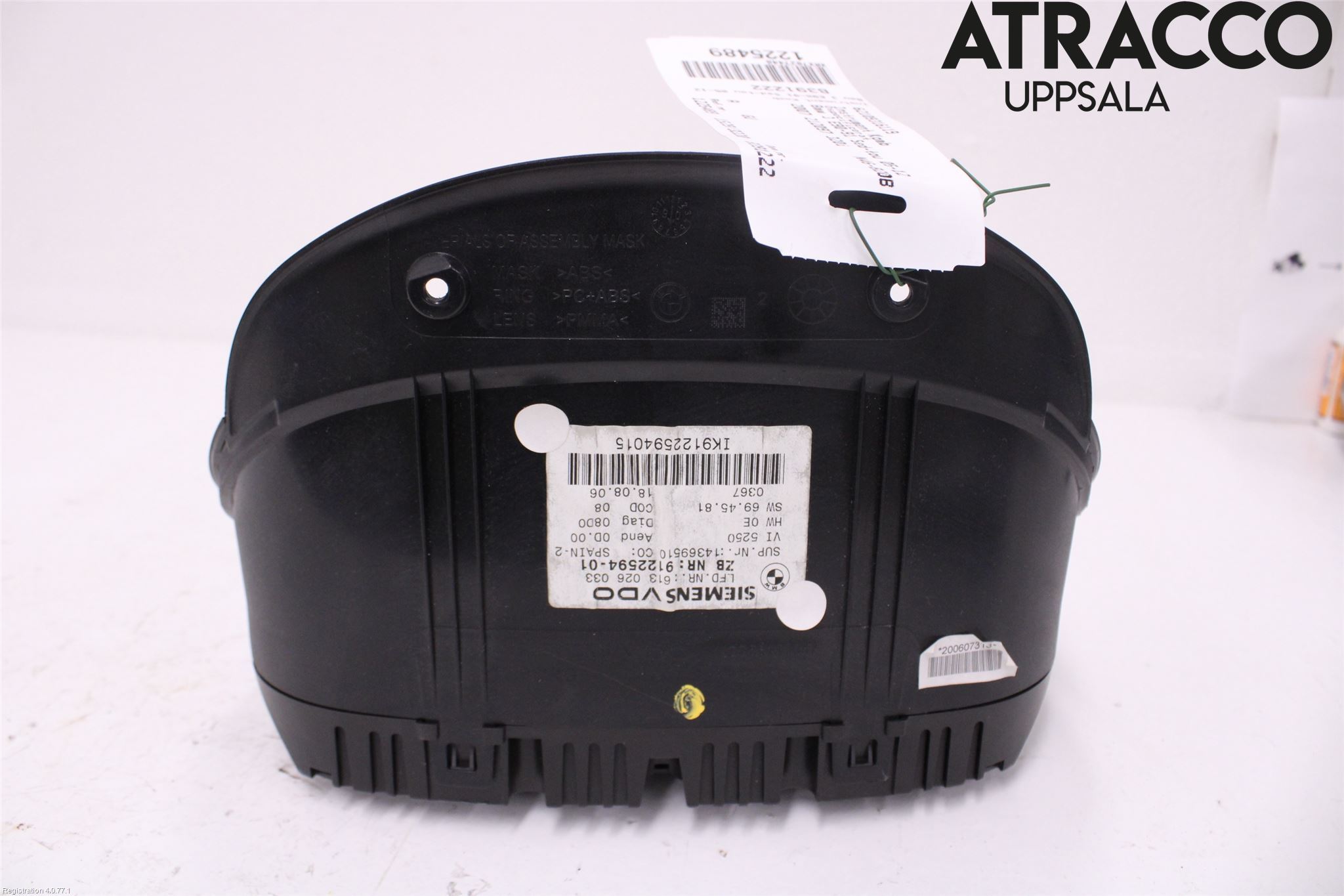 BMW 3 E90/91 SED/TOU 05-12 Instr Kombinert