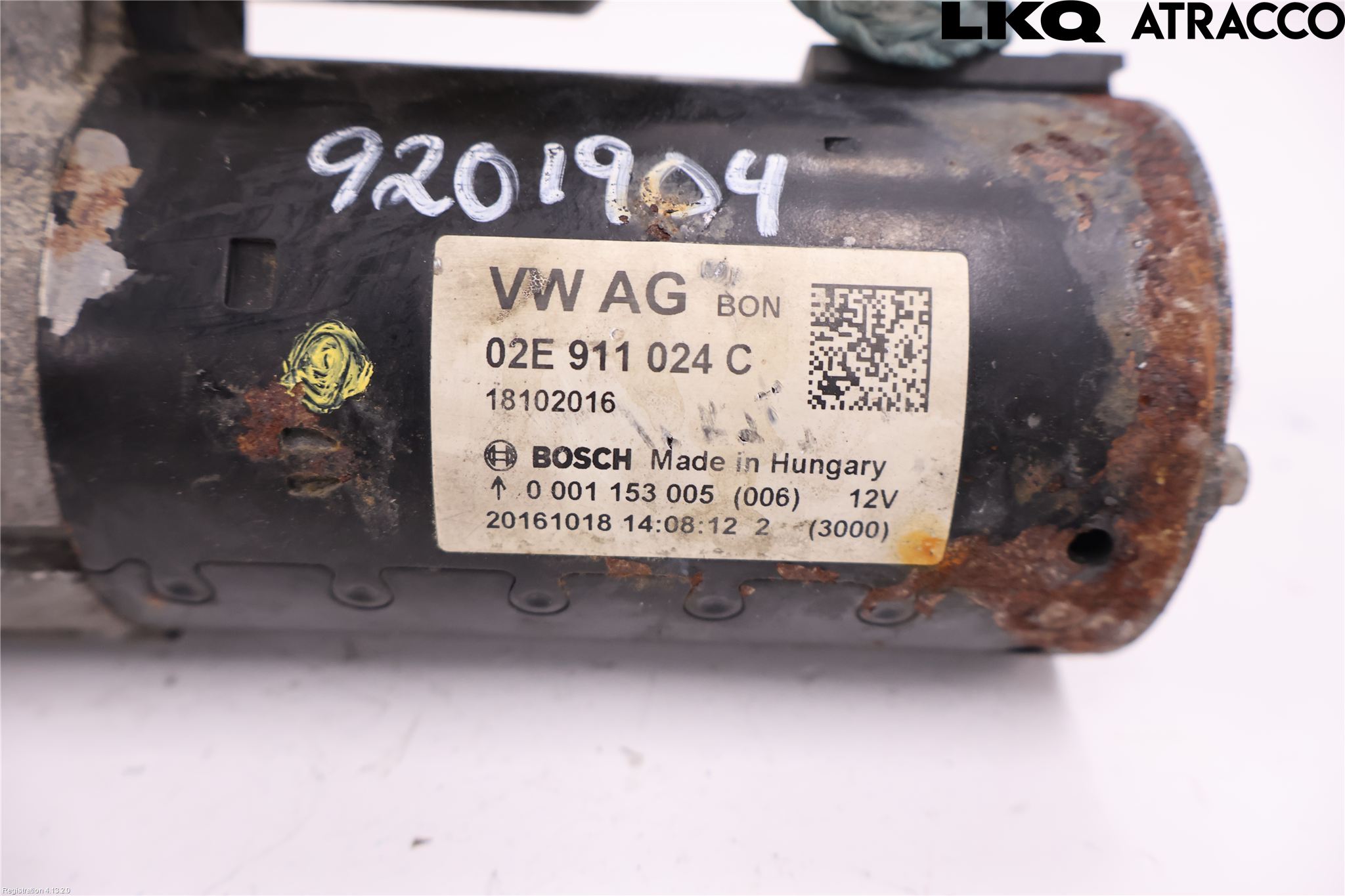 Volkswagen VW CADDY 16-20 Startmotor Diesel