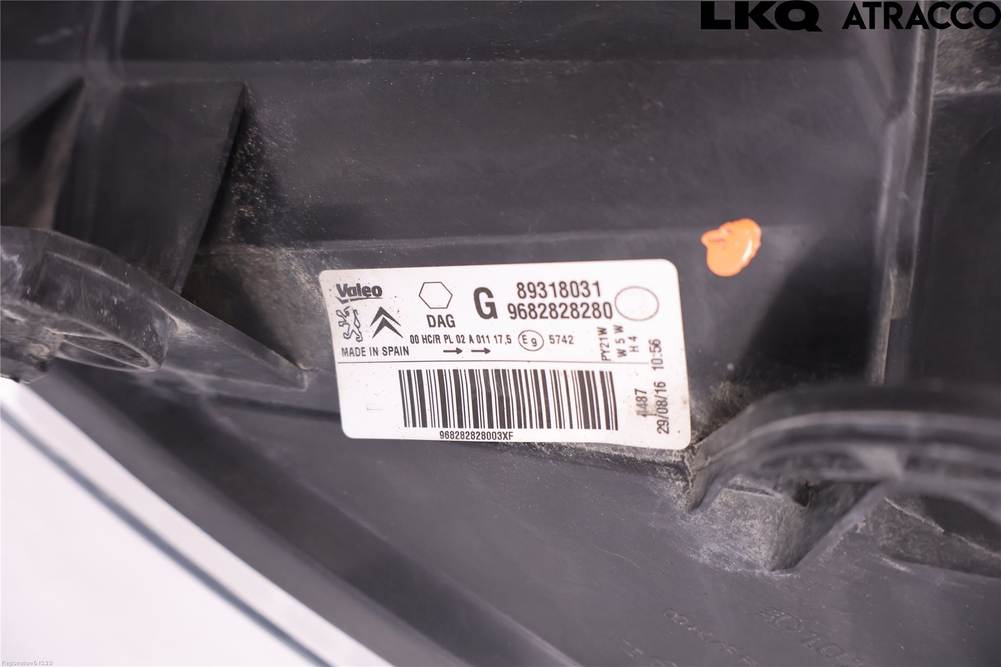 Citroen BERLINGO 08-18 Frontlykt Venstre