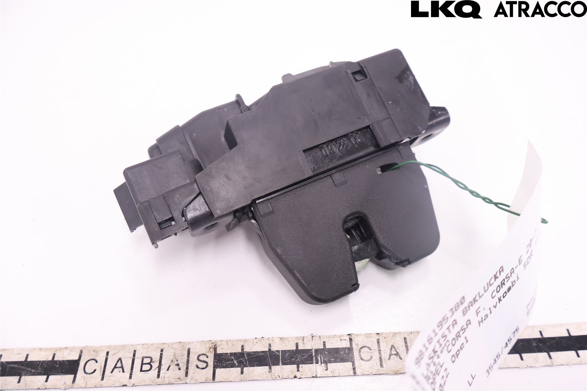 Opel CORSA F, CORSA-E 20- Bakluke-Lokk Låsekasse