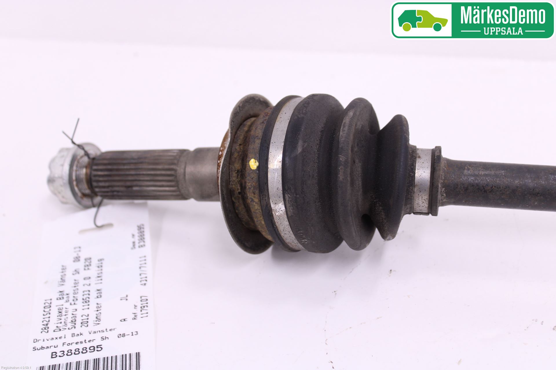 Subaru FORESTER SH  08-13 Drivaksel Bak Kompl Venstre