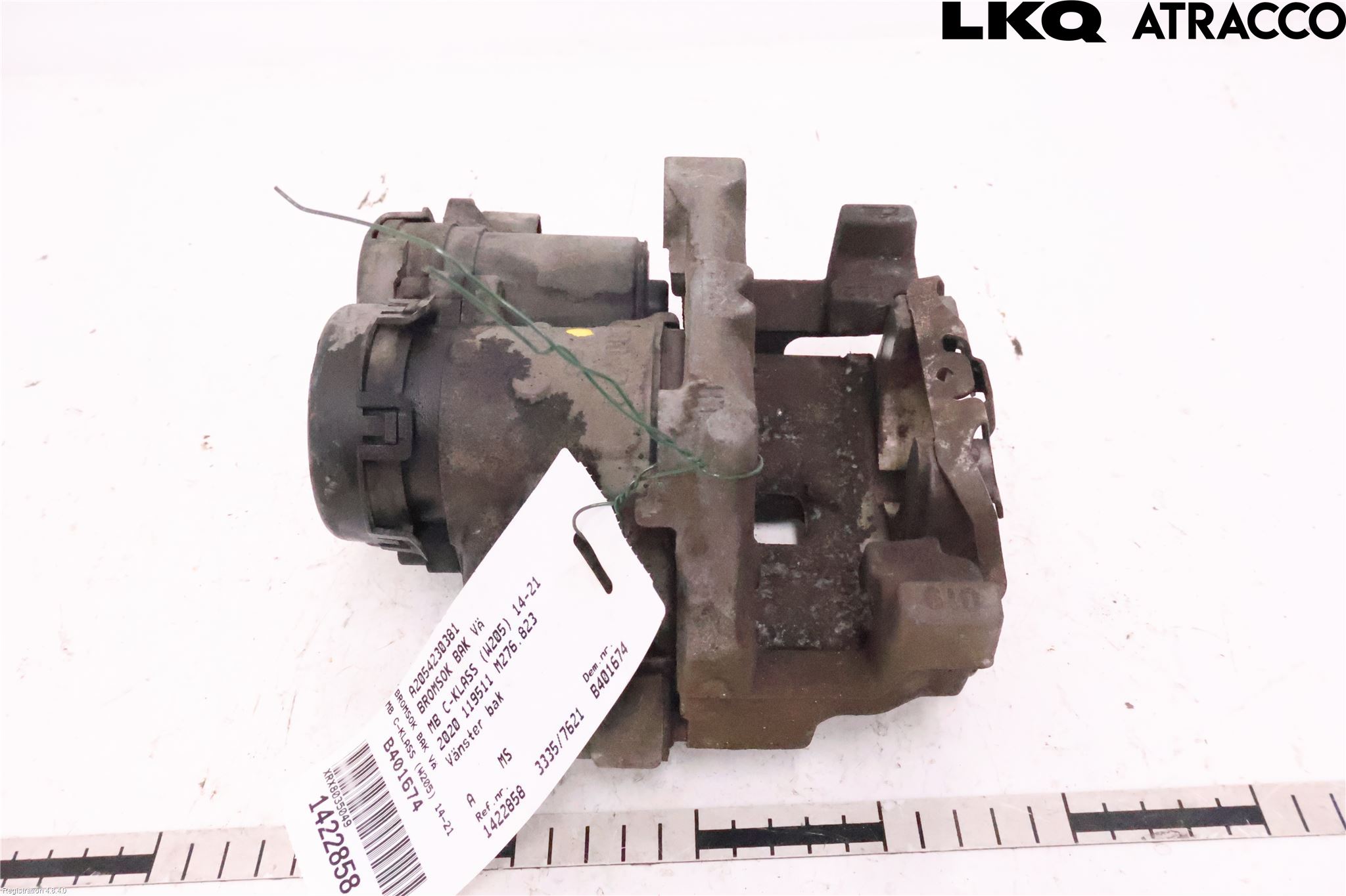Mercedes-Benz MB C-KLASS (W205) 14-21 Bremsecaliper Bak Venstre