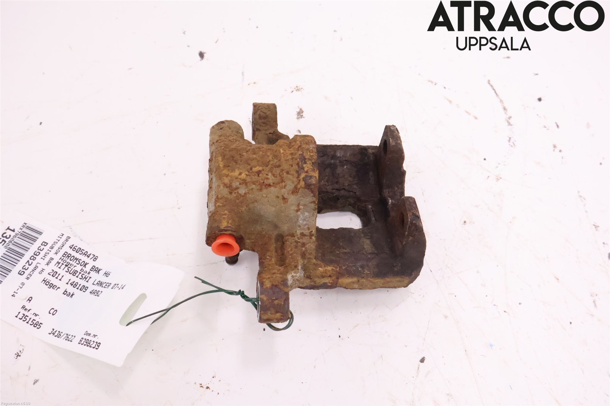 Mitsubishi LANCER 07-14 Bremsecaliper Bak Høyre