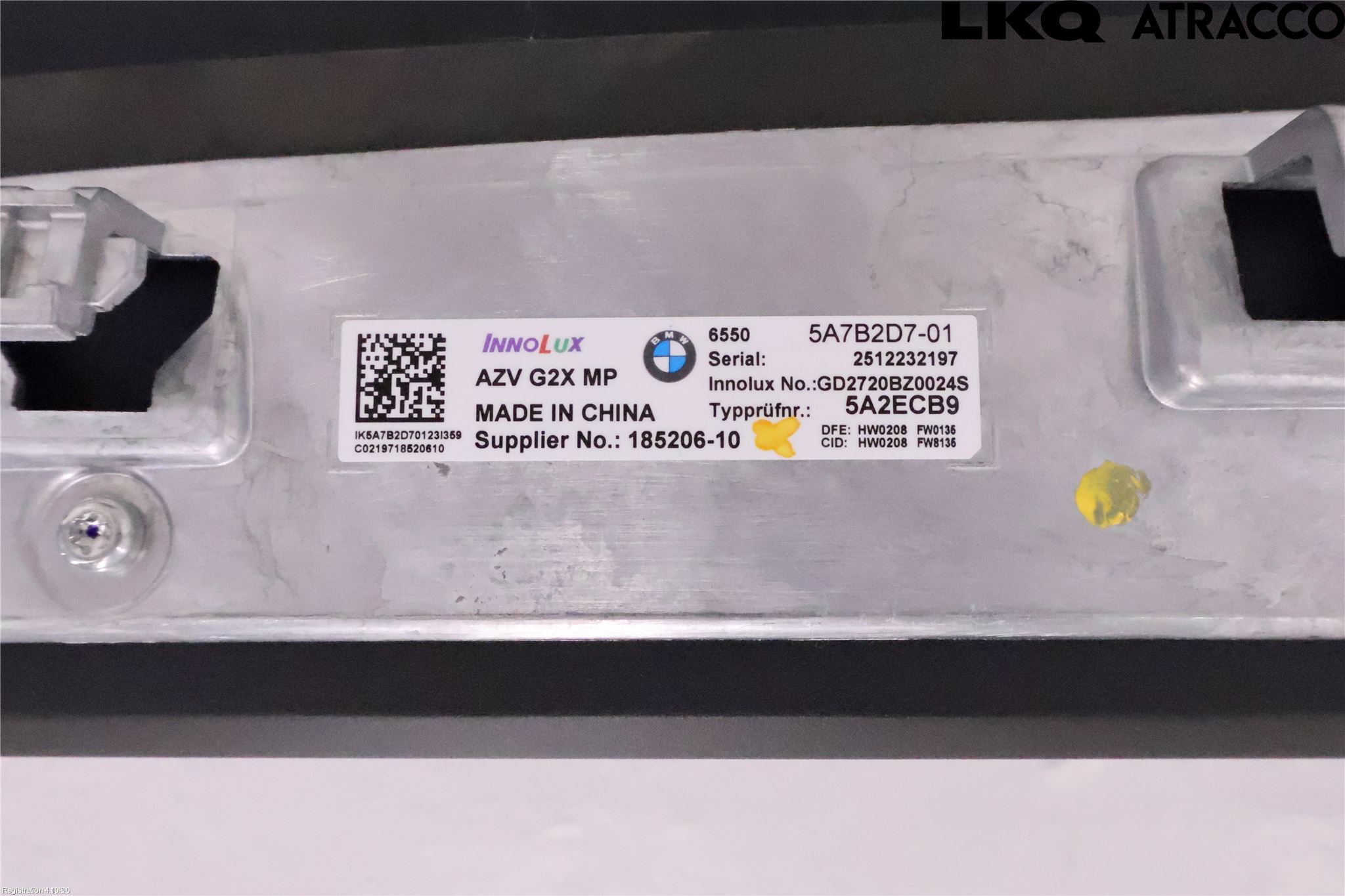 BMW 3 G20/G21/G80/G81 19- Instr Kombinert