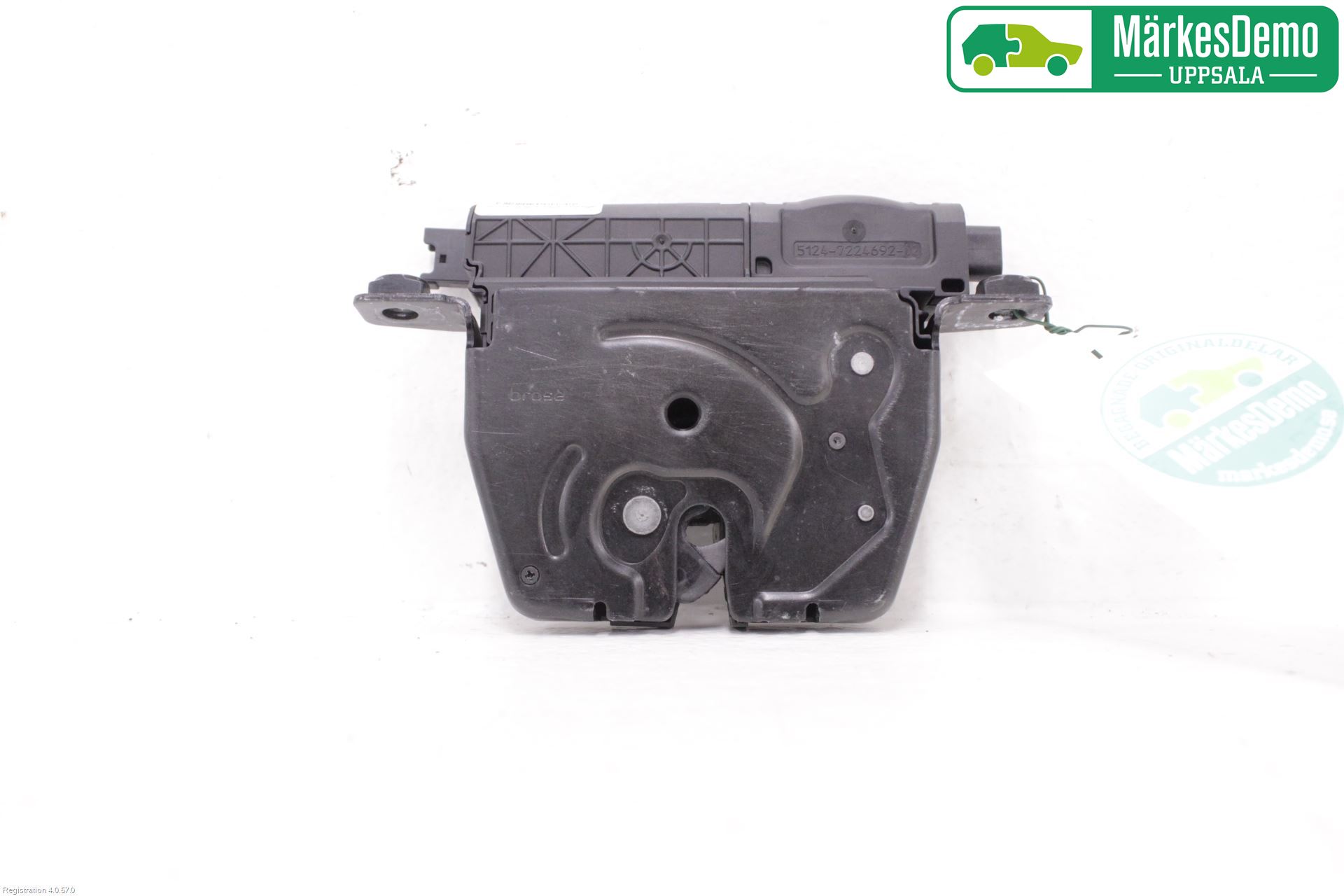 BMW 3 F30/F31/F80 12-19 Bakluke-Lokk Låsekasse