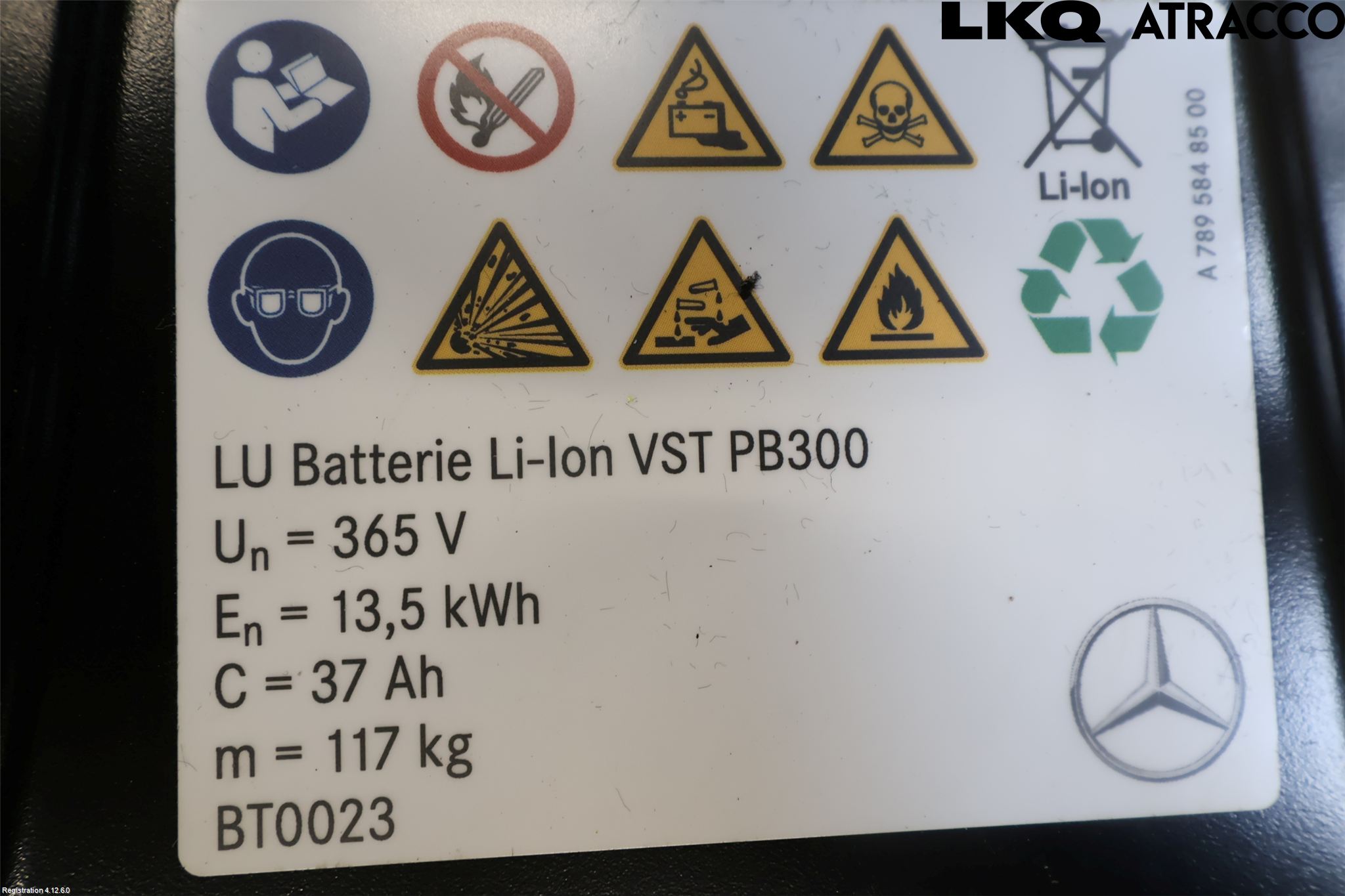 Mercedes-Benz MB E-KLASS (W213) 16-23 Hybrid Batteri