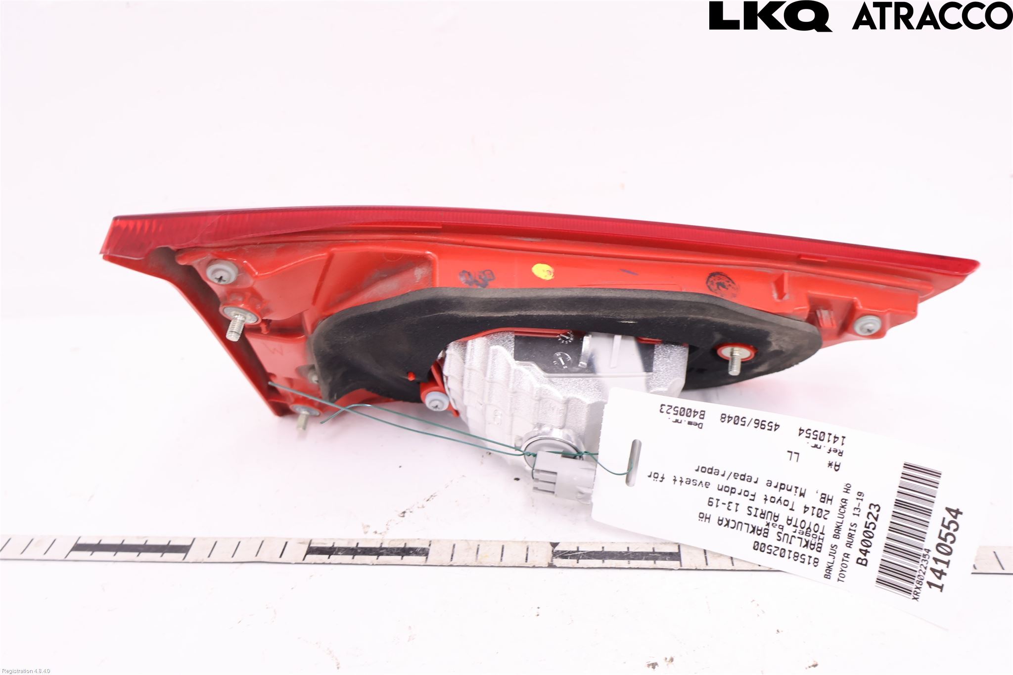 Toyota AURIS 13-19 Baklykt Høyre  På Luke(Indre)