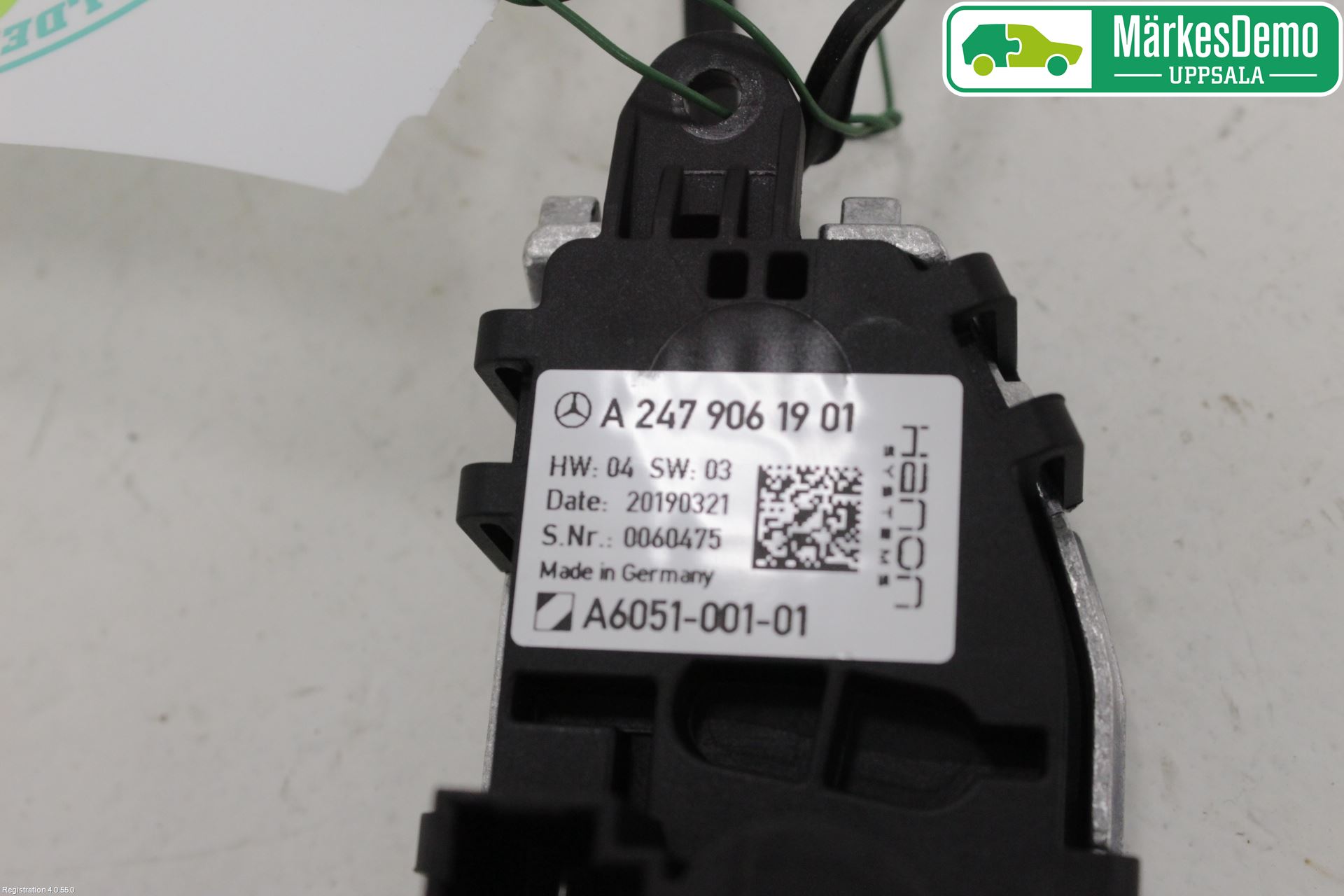 Mercedes-Benz MB B-KLASS (W246/W242) 12-19 Varmeapparat Viftemotstand
