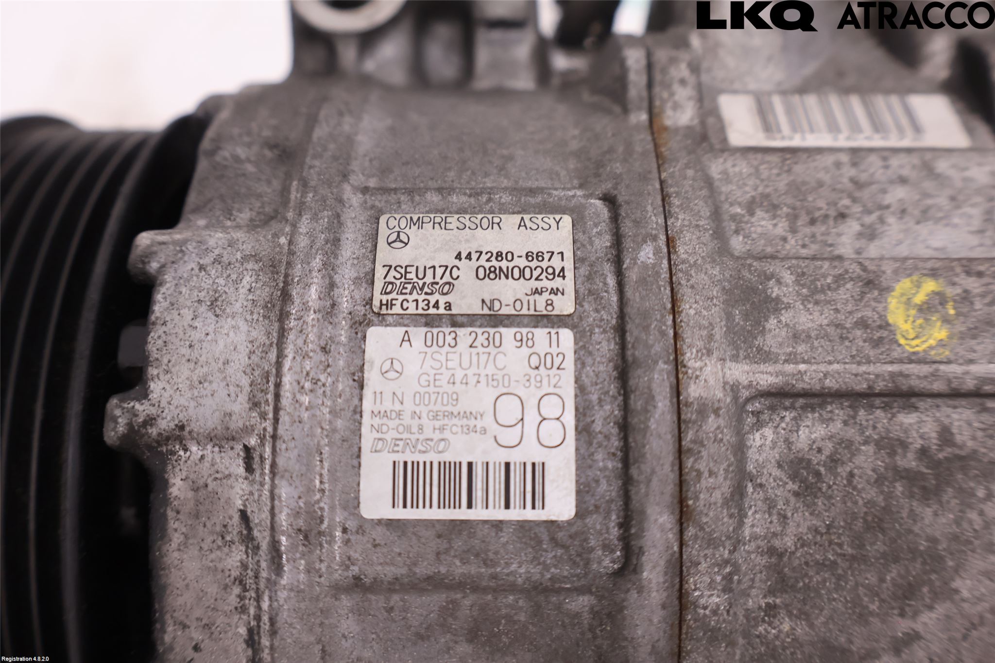 Mercedes-Benz MB ML/GLE-KLASS (W166) 12-18 Varme Ac Kompressor