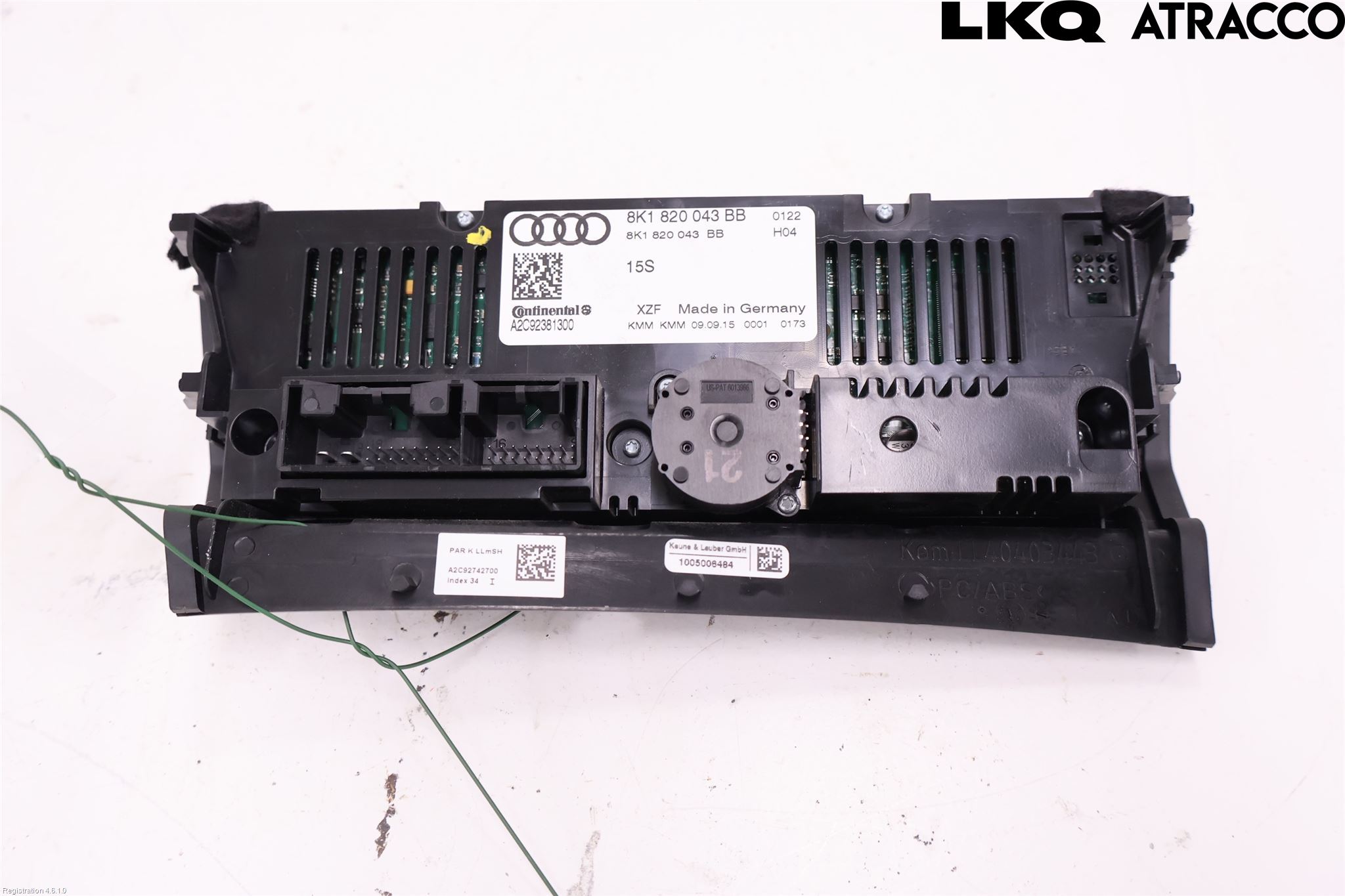 Audi A5 07-16 Varme Ac Betjening-Display