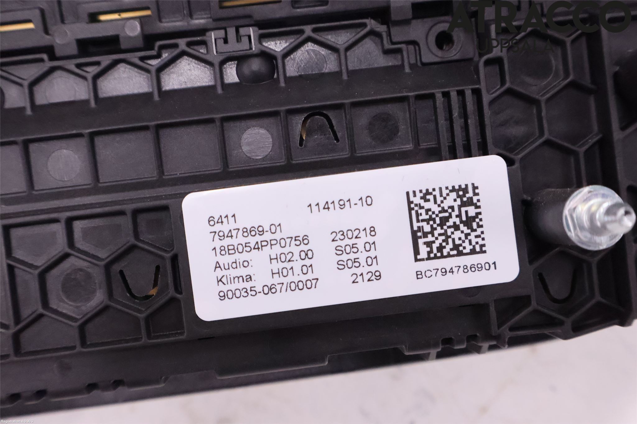 BMW 5 G30/G31/F90 17-23 Varme Ac Betjening-Display
