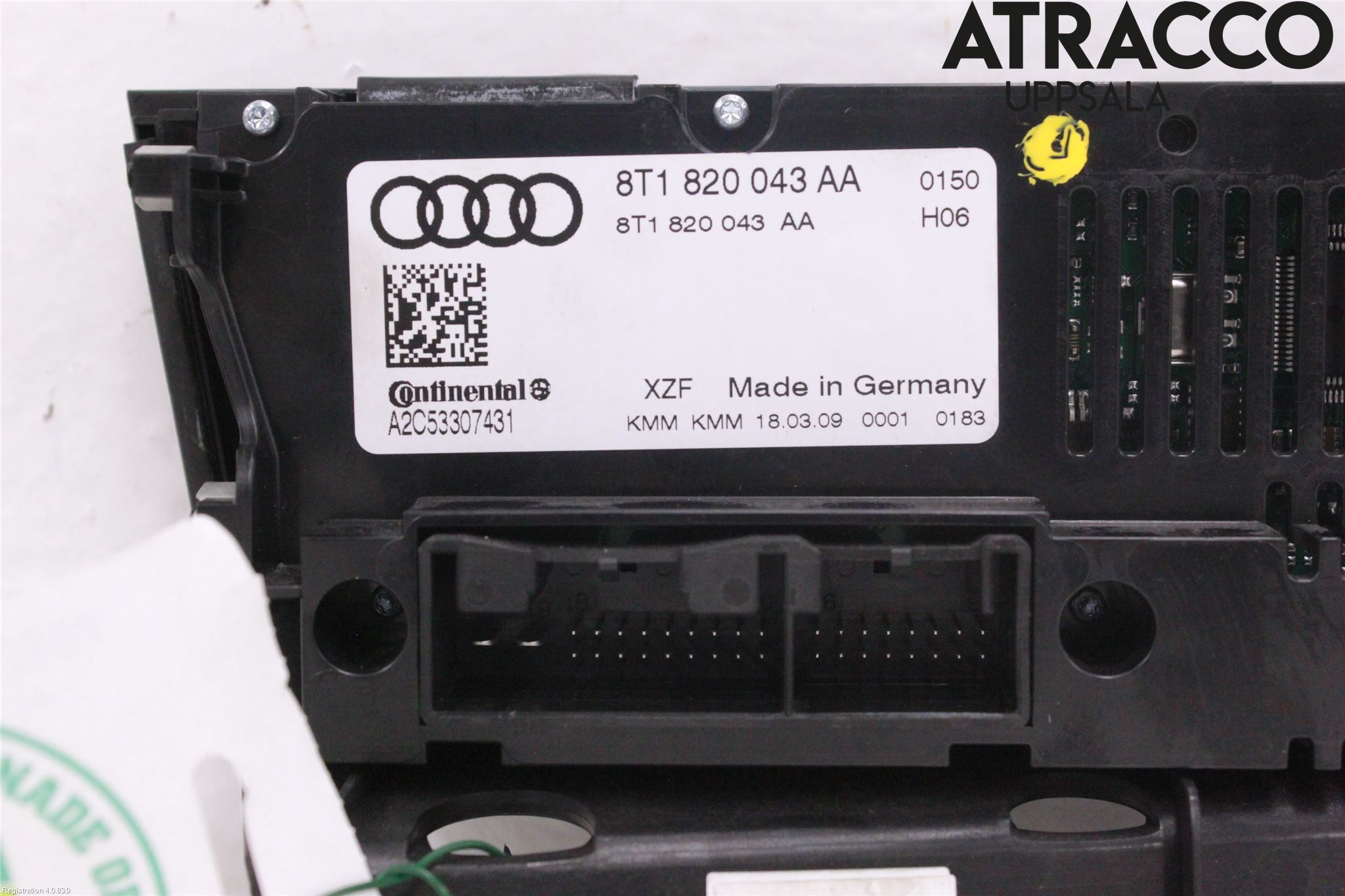 Audi A4/S4 08-11 Varme Ac Betjening-Display