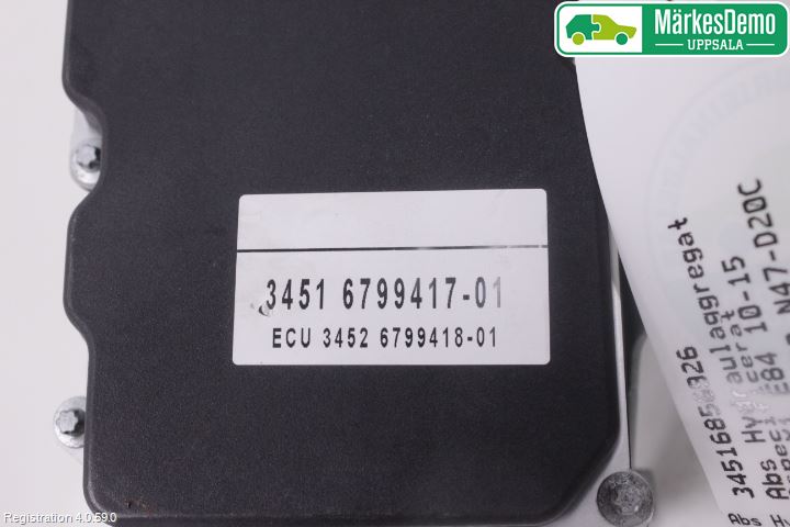 BMW X1 E84 10-15 Abs Hydraulikkaggregat