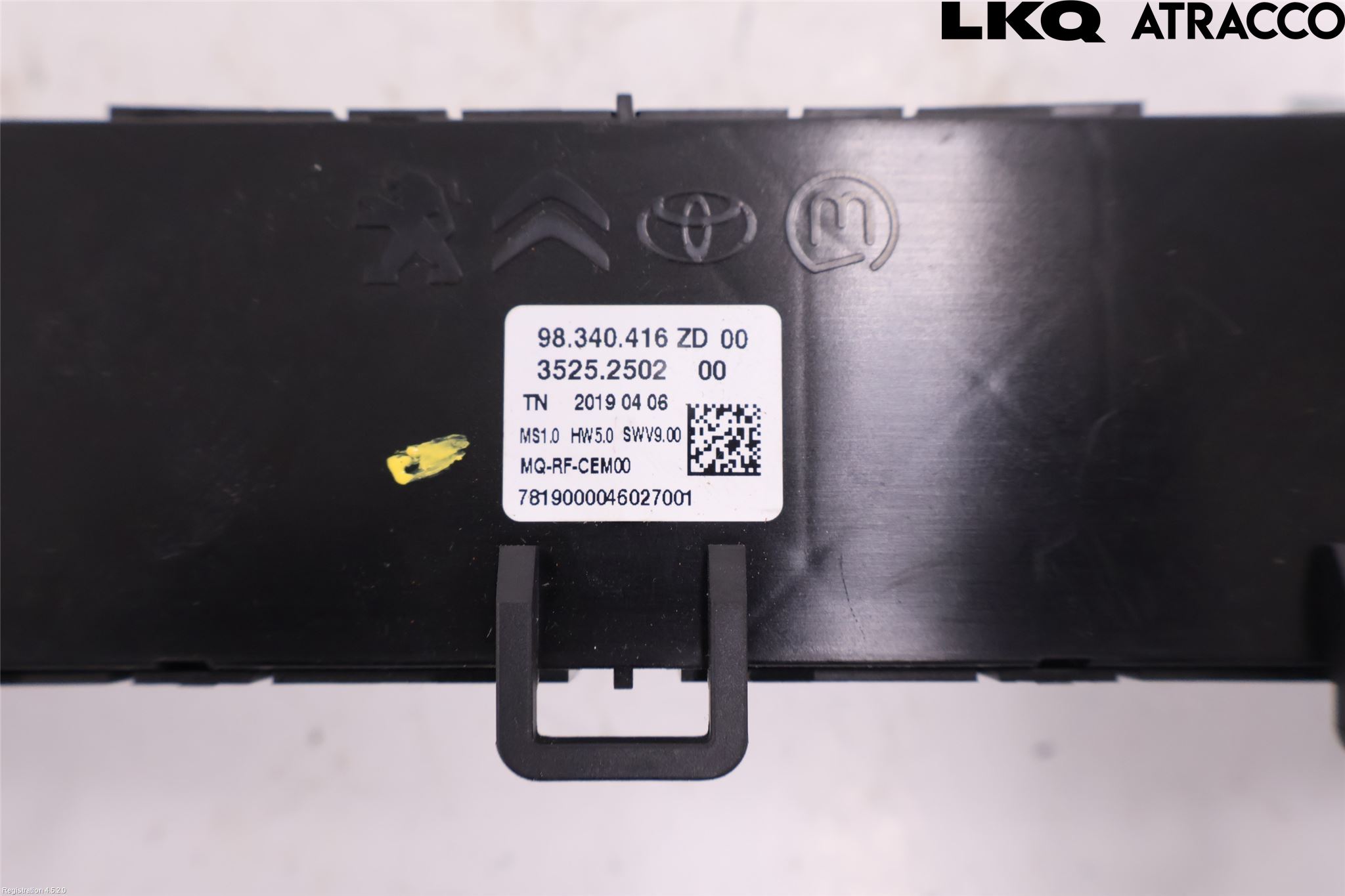 Citroen BERLINGO/E-BERLINGO 19- Varme Ac Betjening-Display