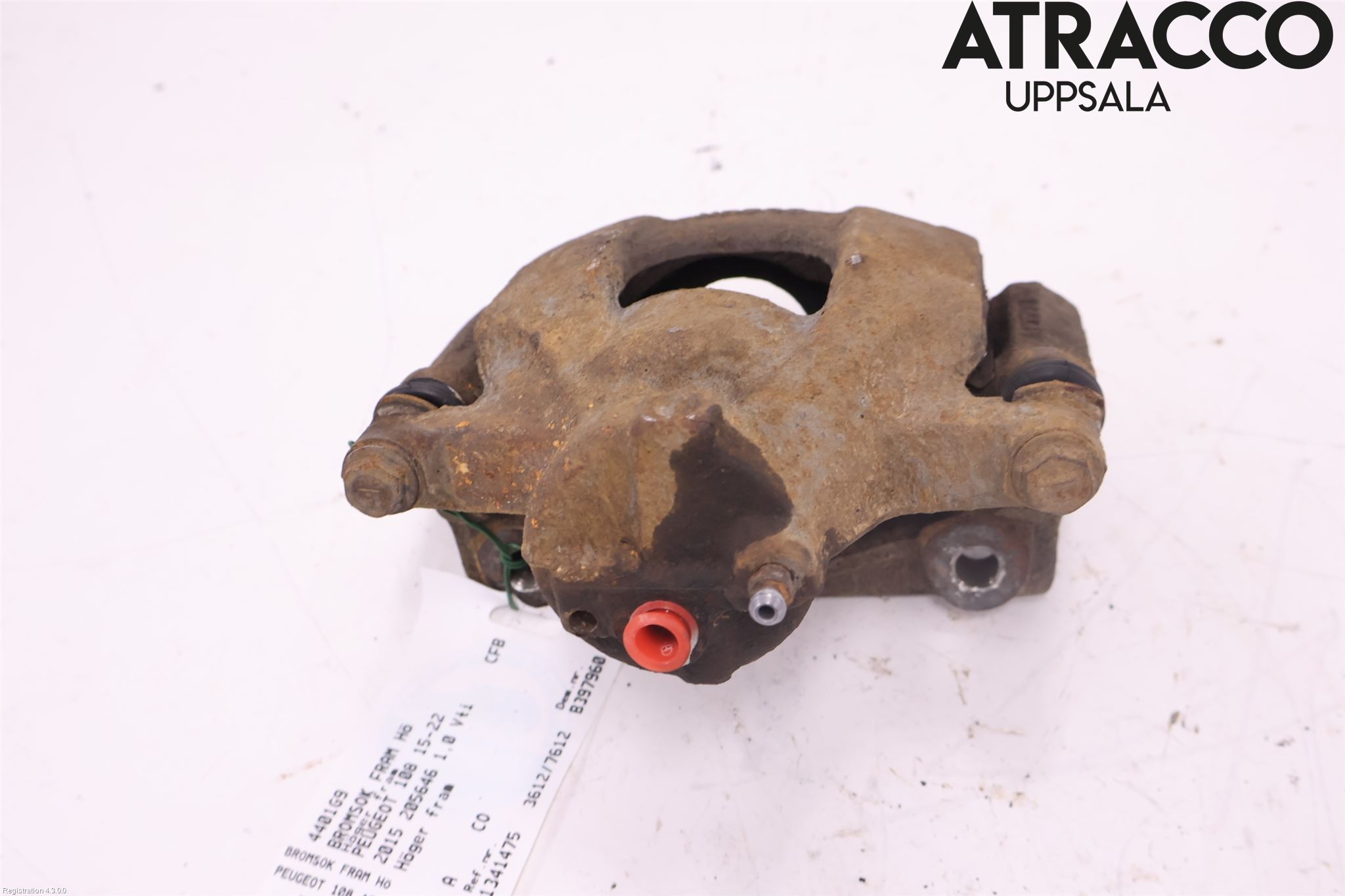 Peugeot 108 15-22 Bremsecaliper Foran Høyre